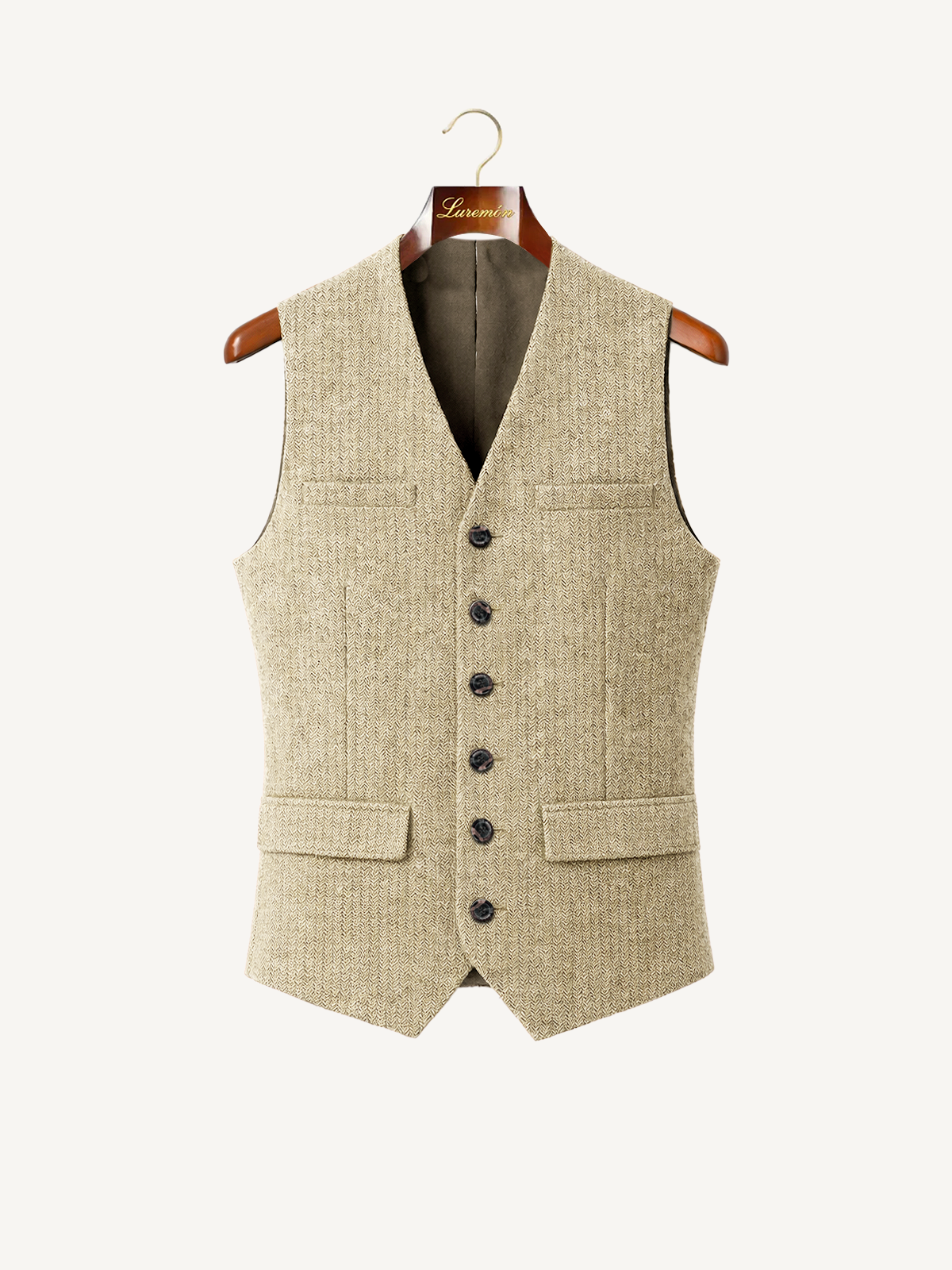 Strukturierte Anzugweste