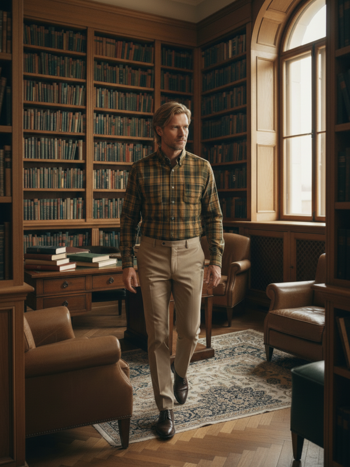 Classic checked shirt