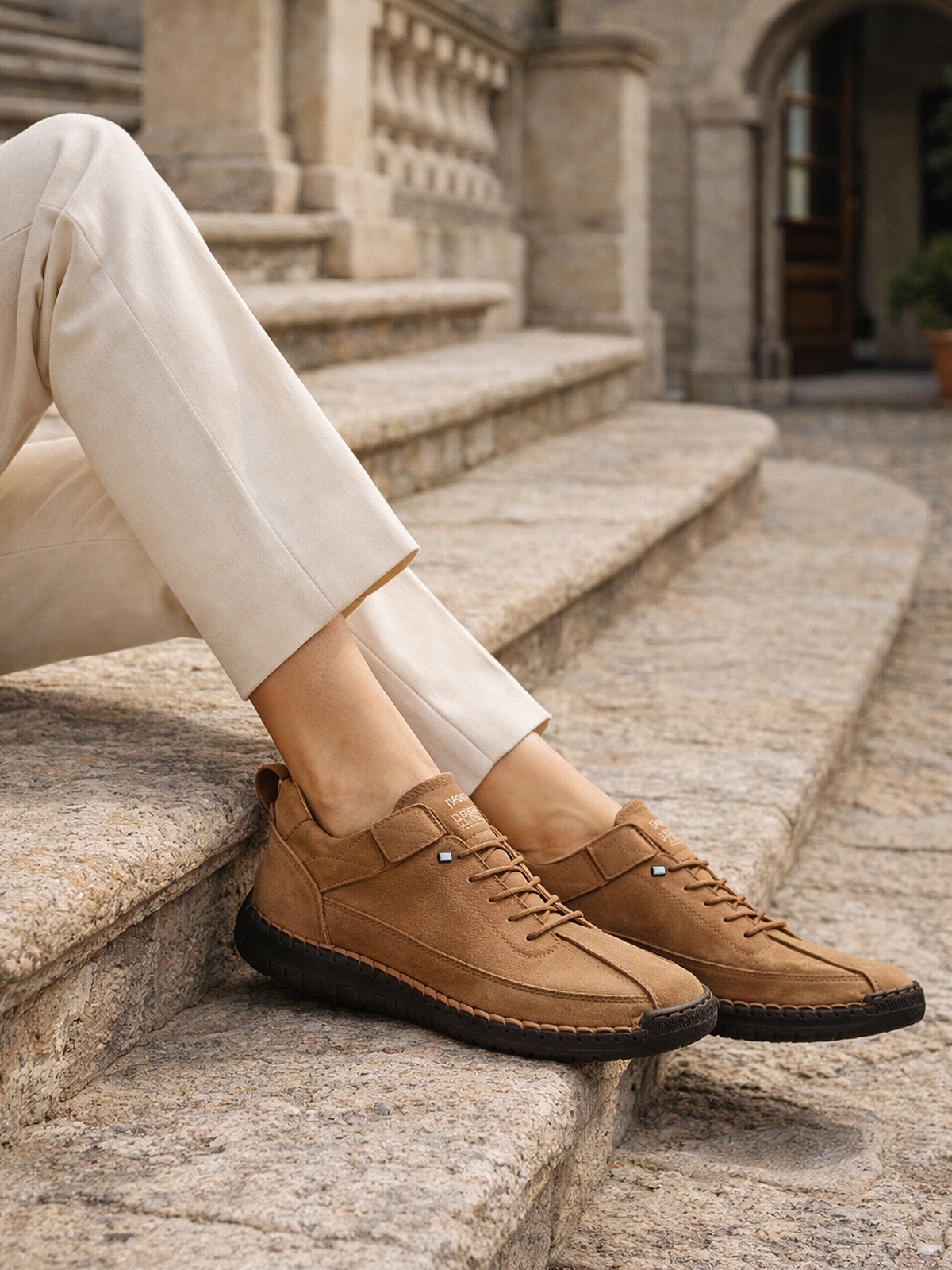 Komfortschuhe flexible Laufsohle