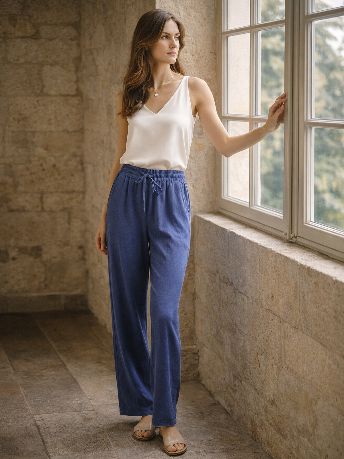Bequeme Freizeit Hose schlicht
