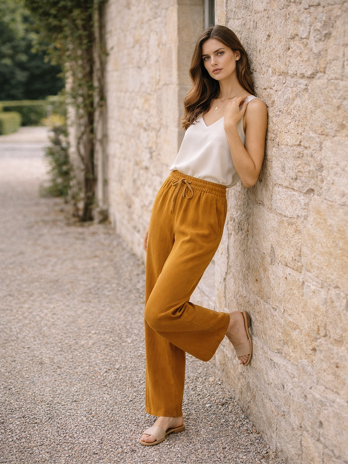 Bequeme Freizeit Hose schlicht