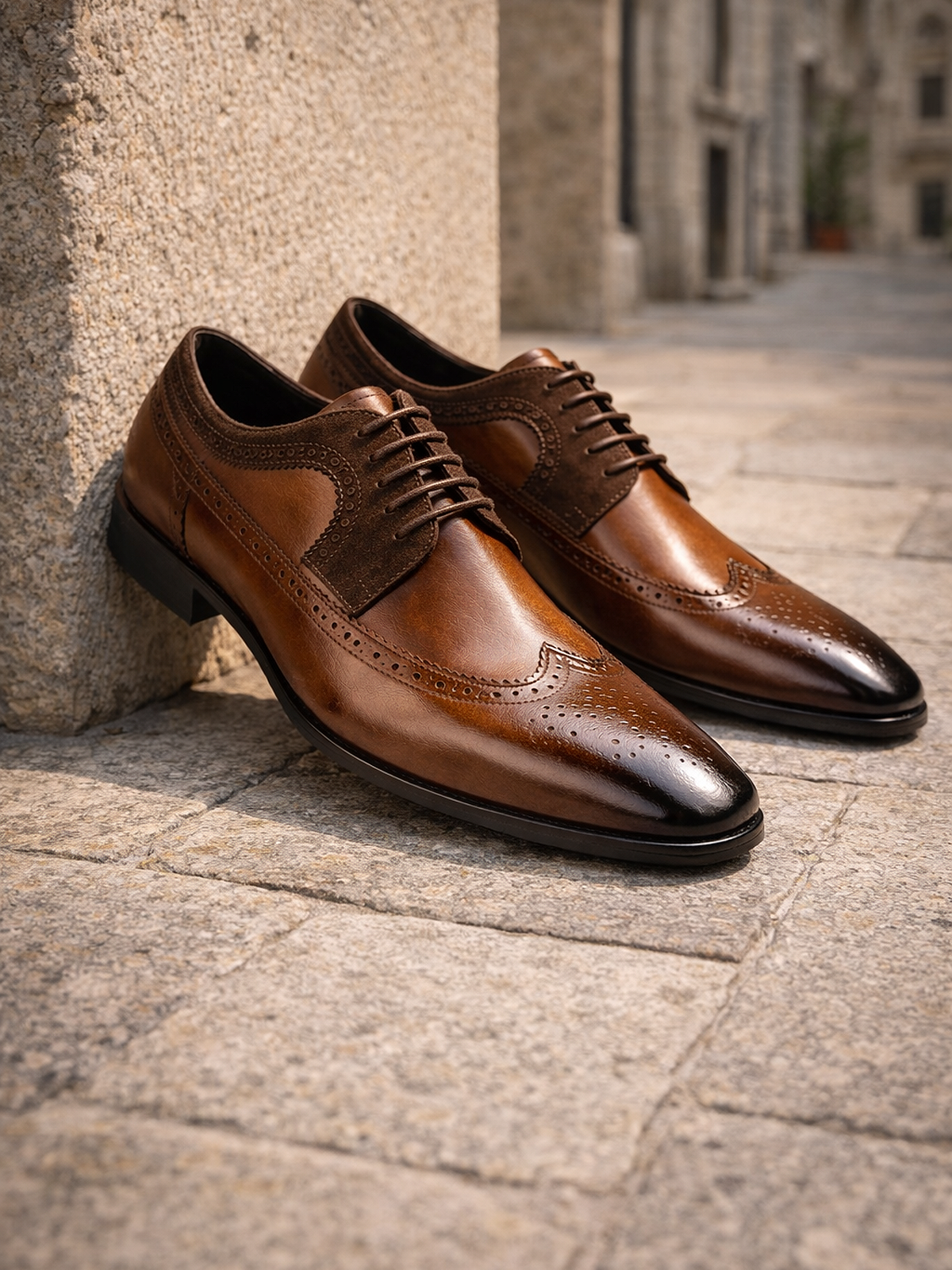 Oxford Wingtip Brogue Schuhe
