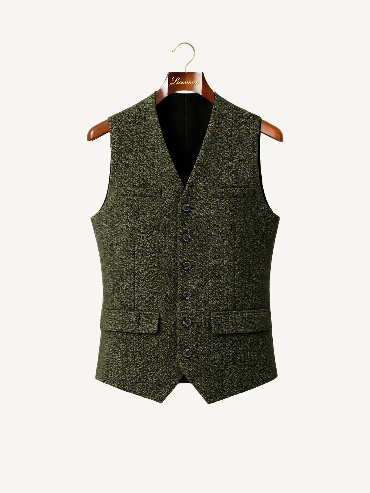 Strukturierte Anzugweste