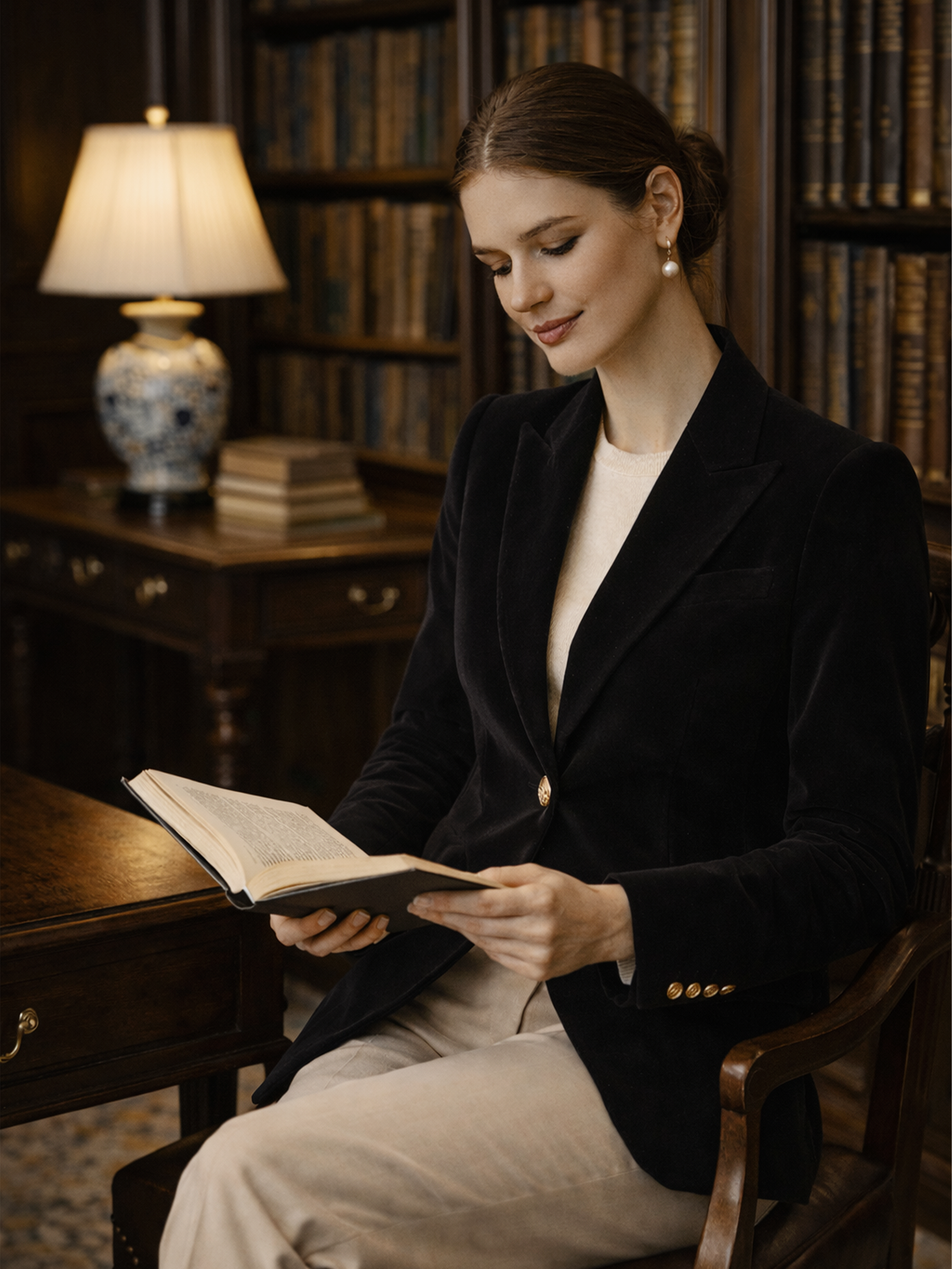 Blazer mit Goldenen Knöpfen