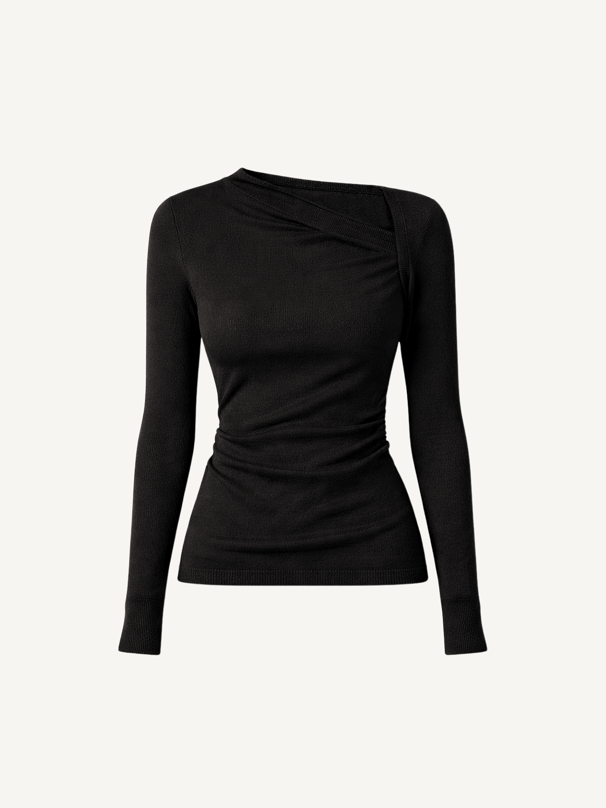Long Sleeve Asymmetrical Shirt