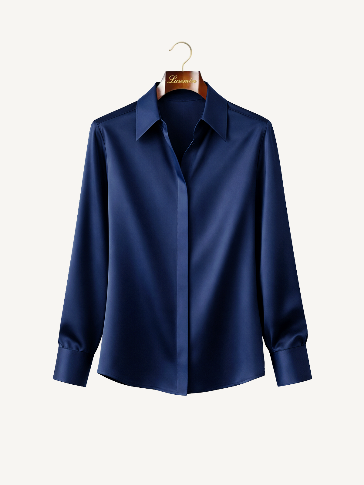 Feiner Schnitt Langarmhemd