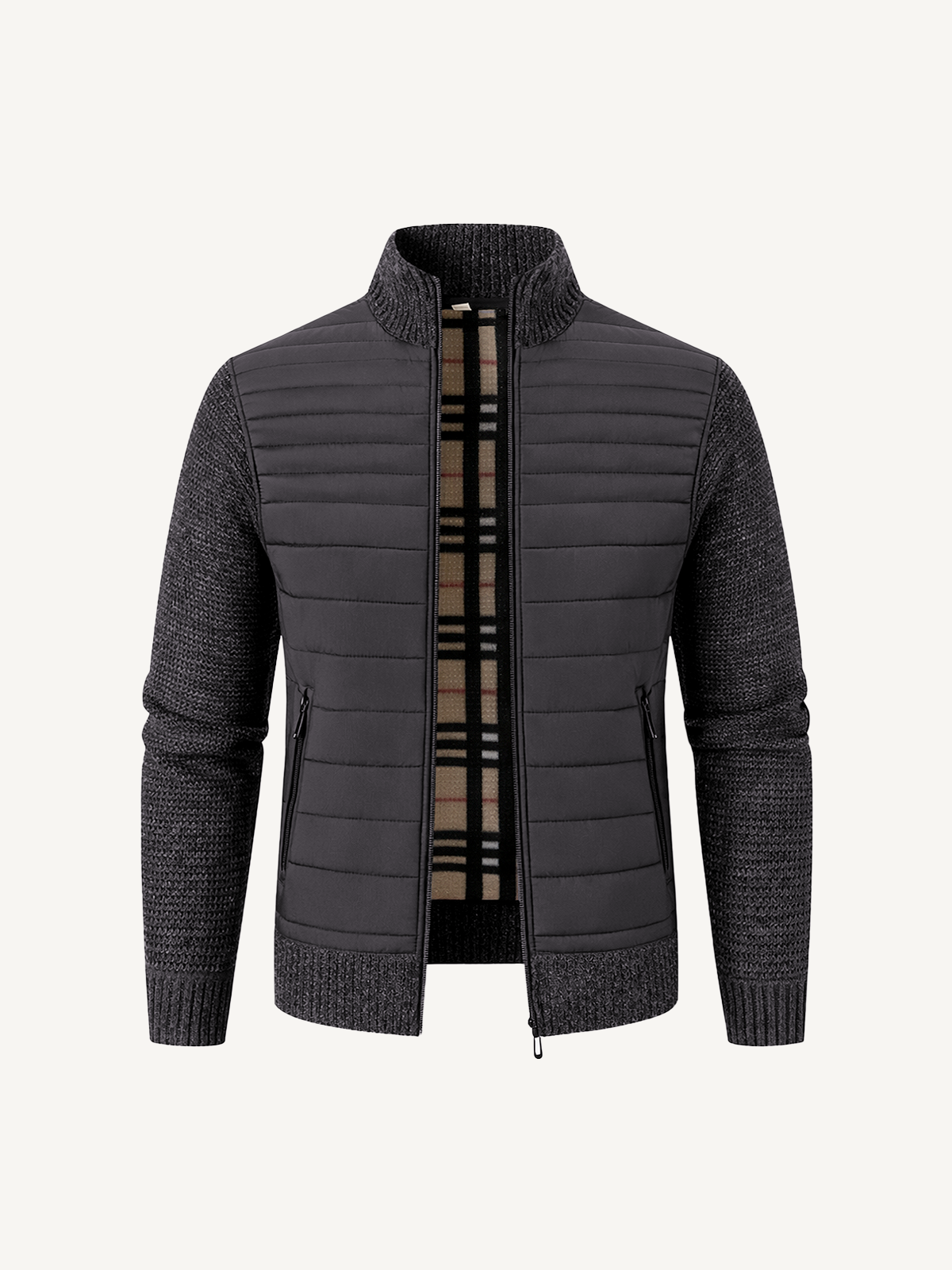 Moderne Hybrid Jacke