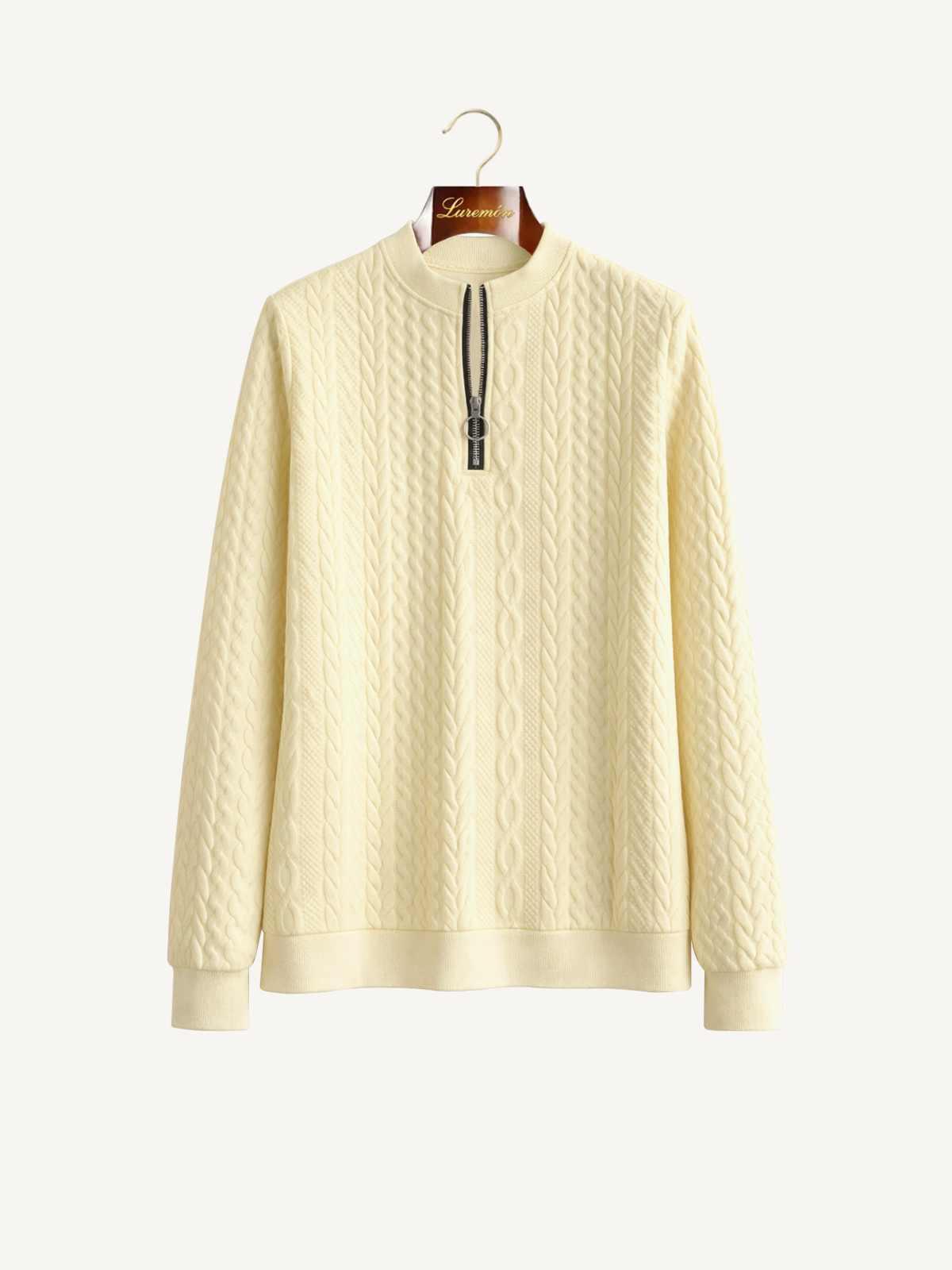 Sweatshirt mit Reißverschluss