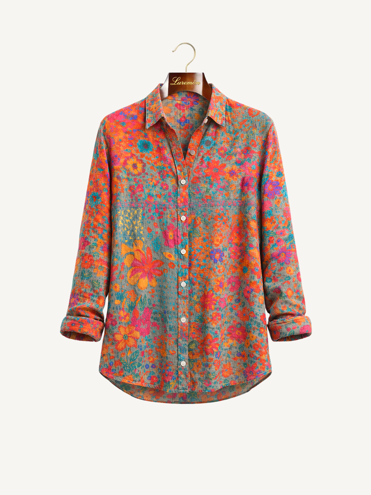 Bluse im Floraldesign