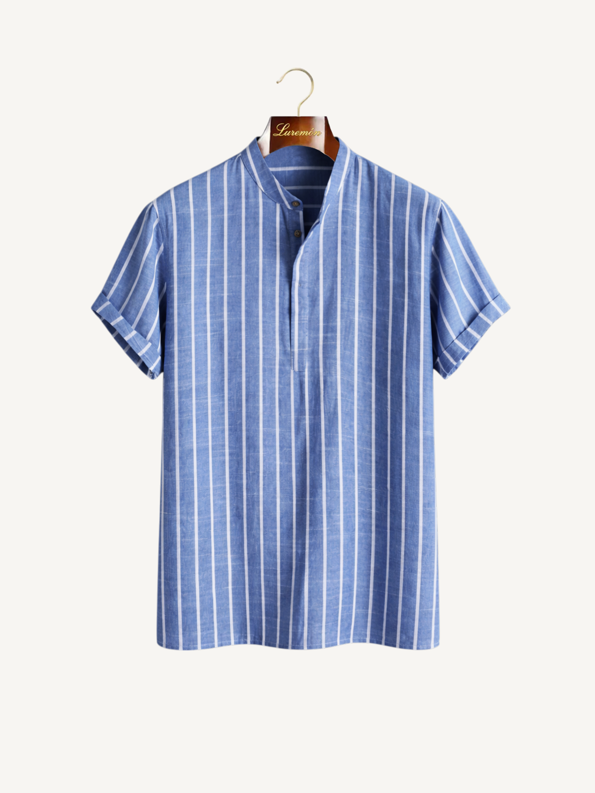 Poloshirt Stehkragen Kurzarm