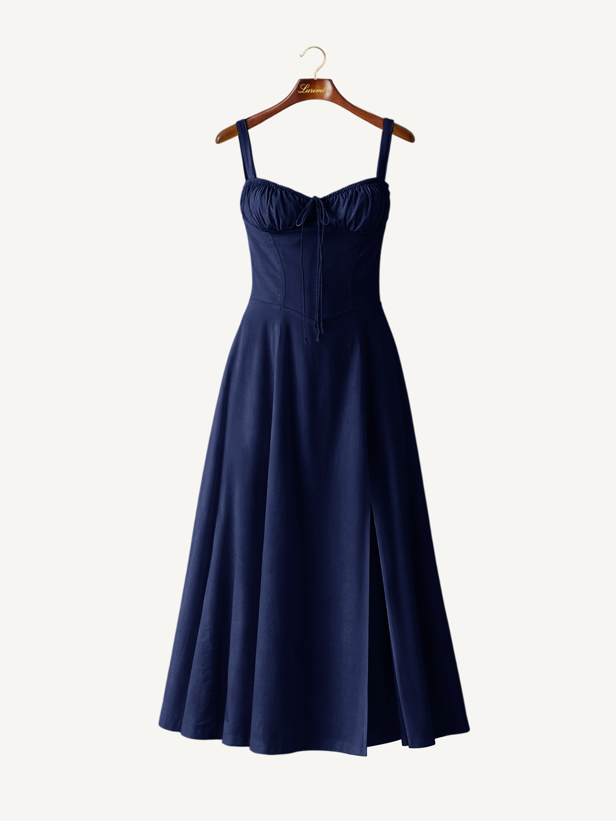 Midikleid mit Taillierter Passform