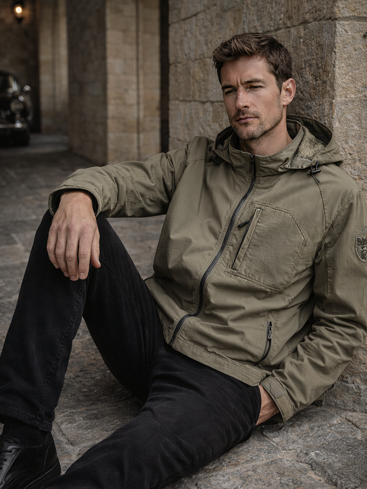 Funktionale Cargo Jacke