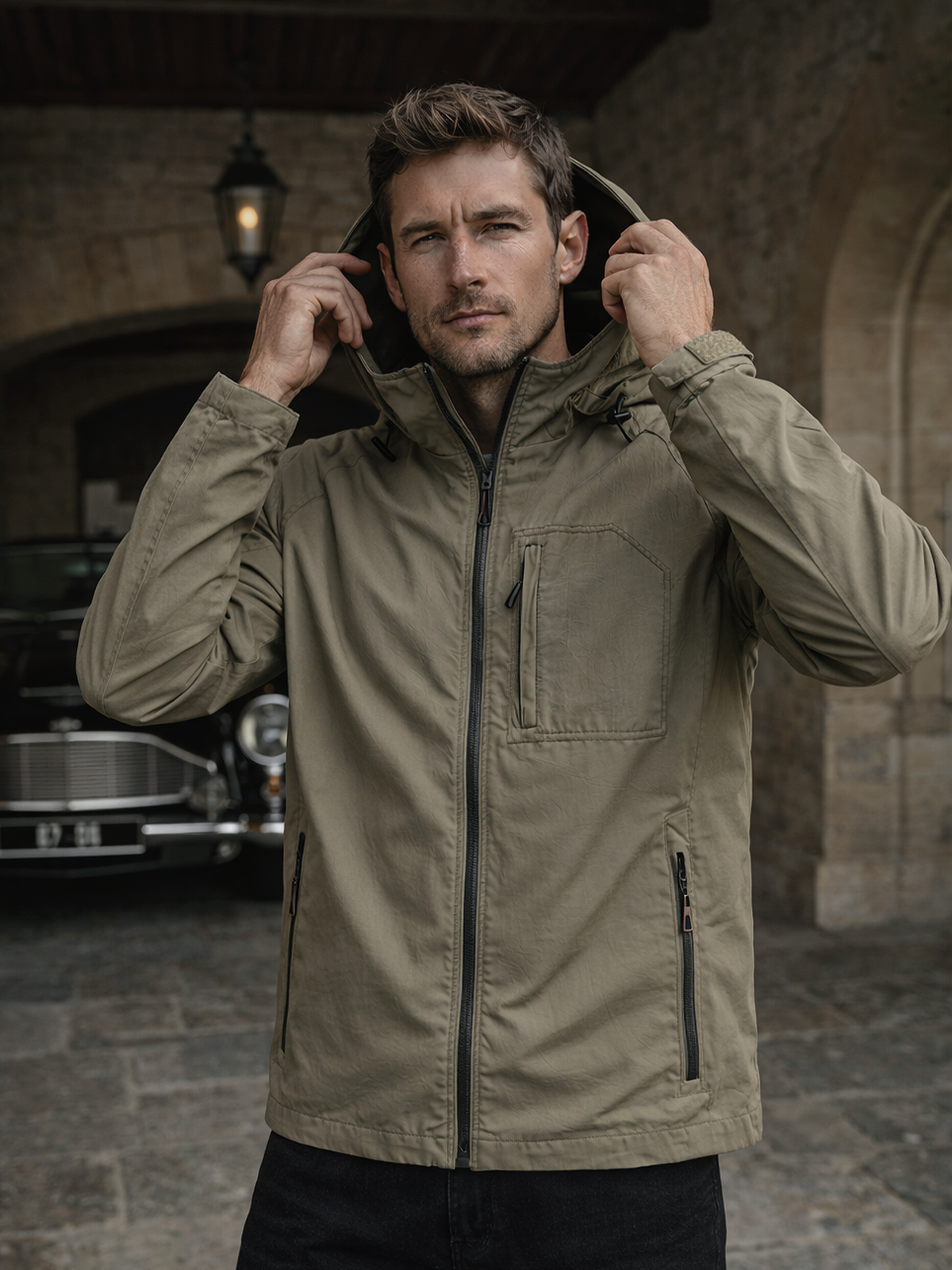 Funktionale Cargo Jacke