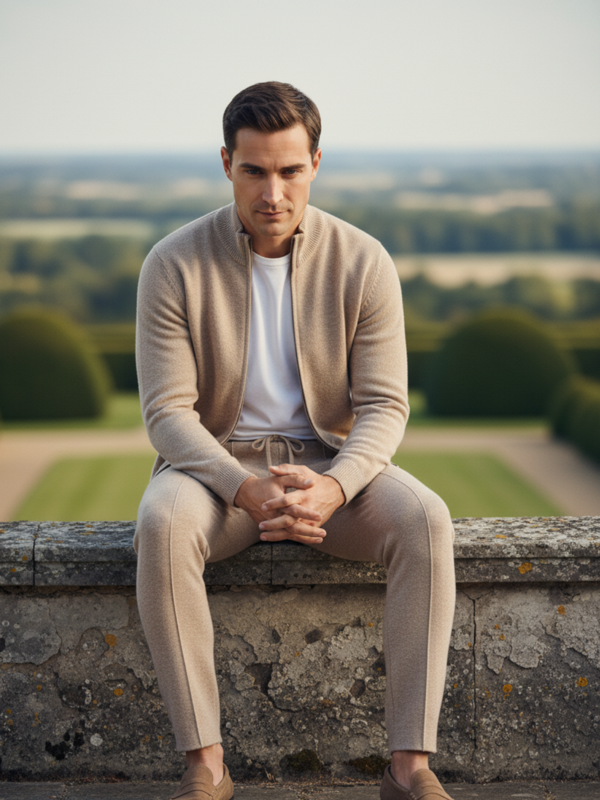 Merino Klassisches Lounge Set