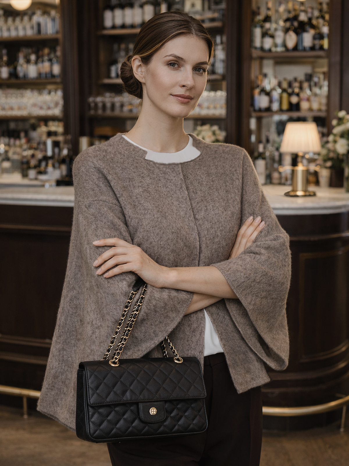 Neutral fallendes Oberteil