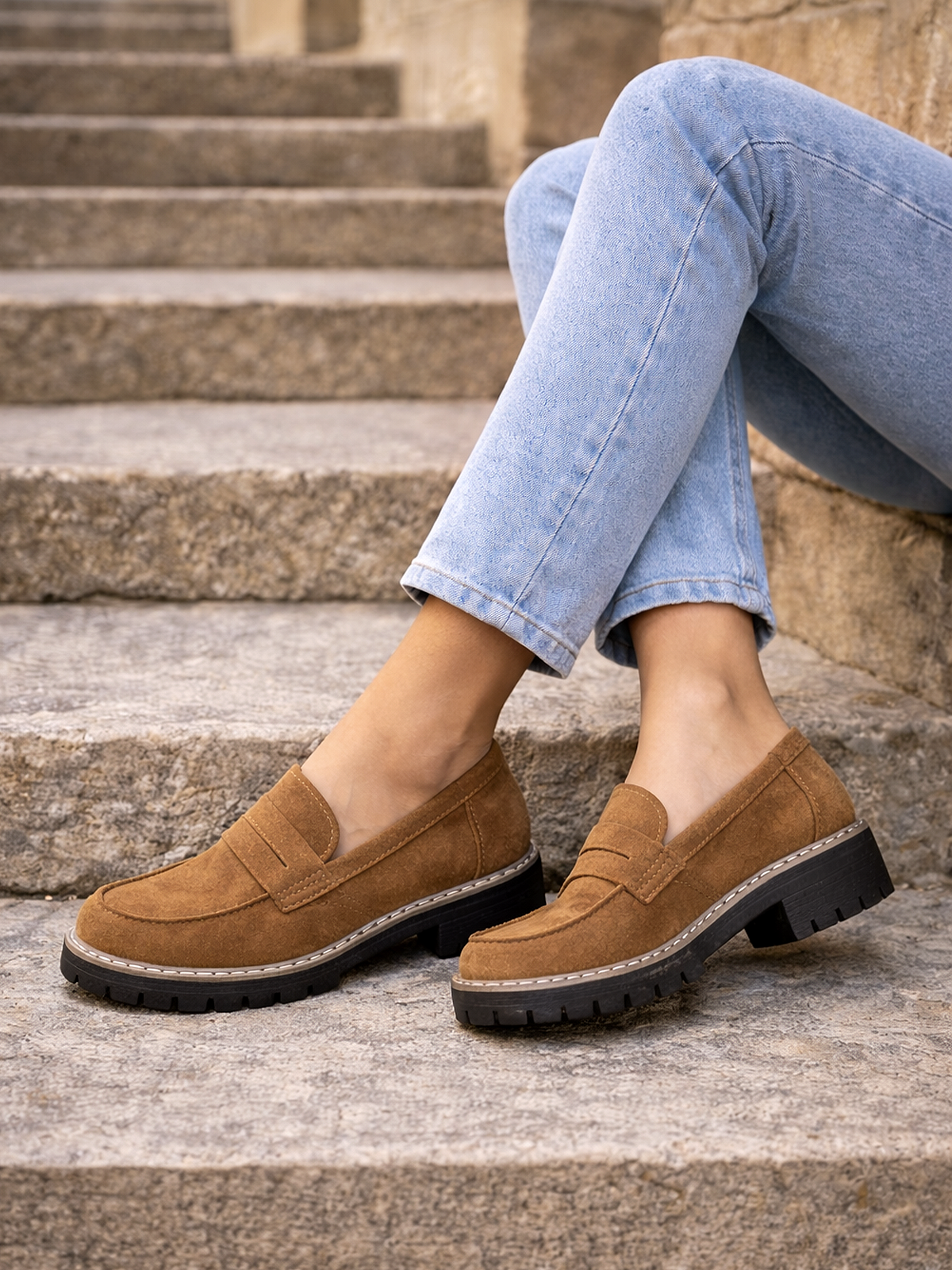 Freizeit Loafer mit Komfort