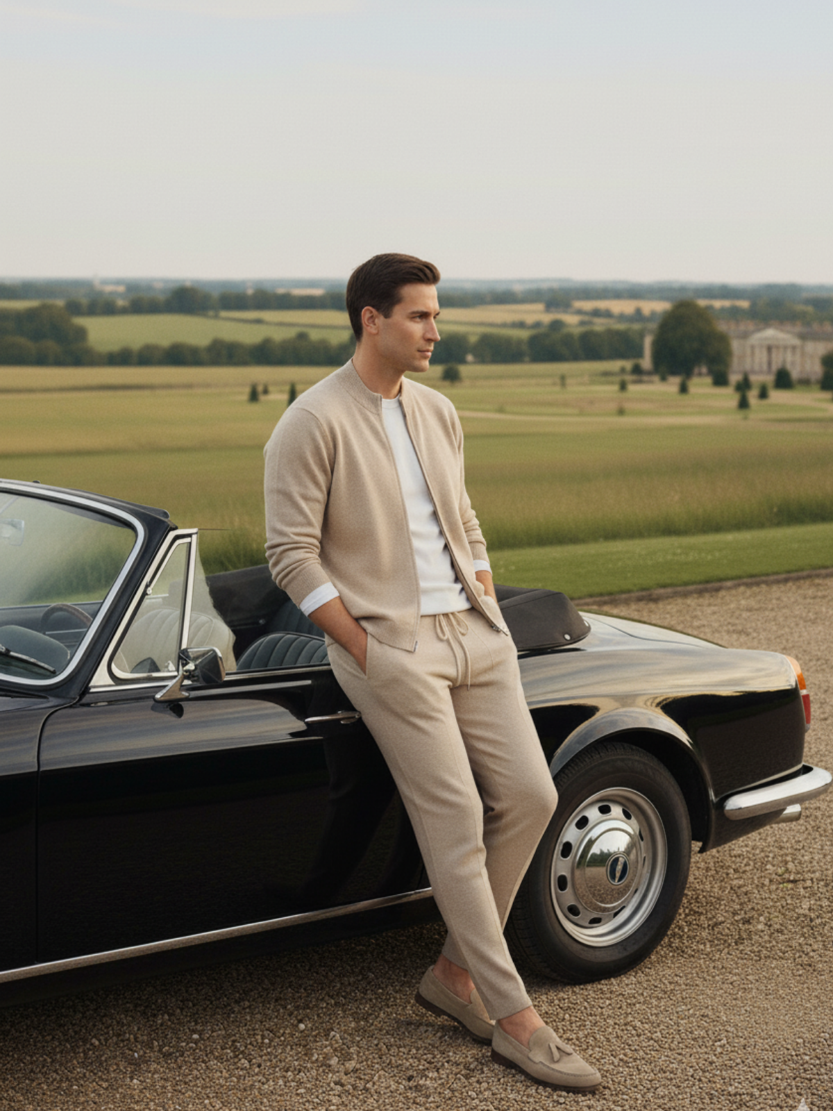 Merino Klassisches Lounge Set