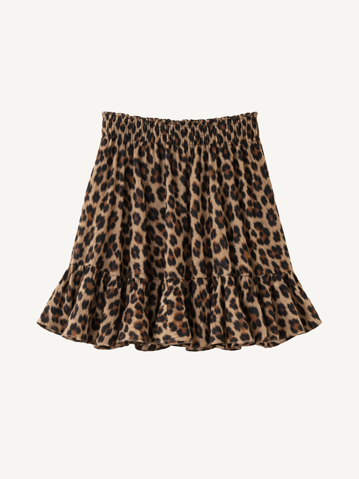 Weiter Röcke mit Volant Design