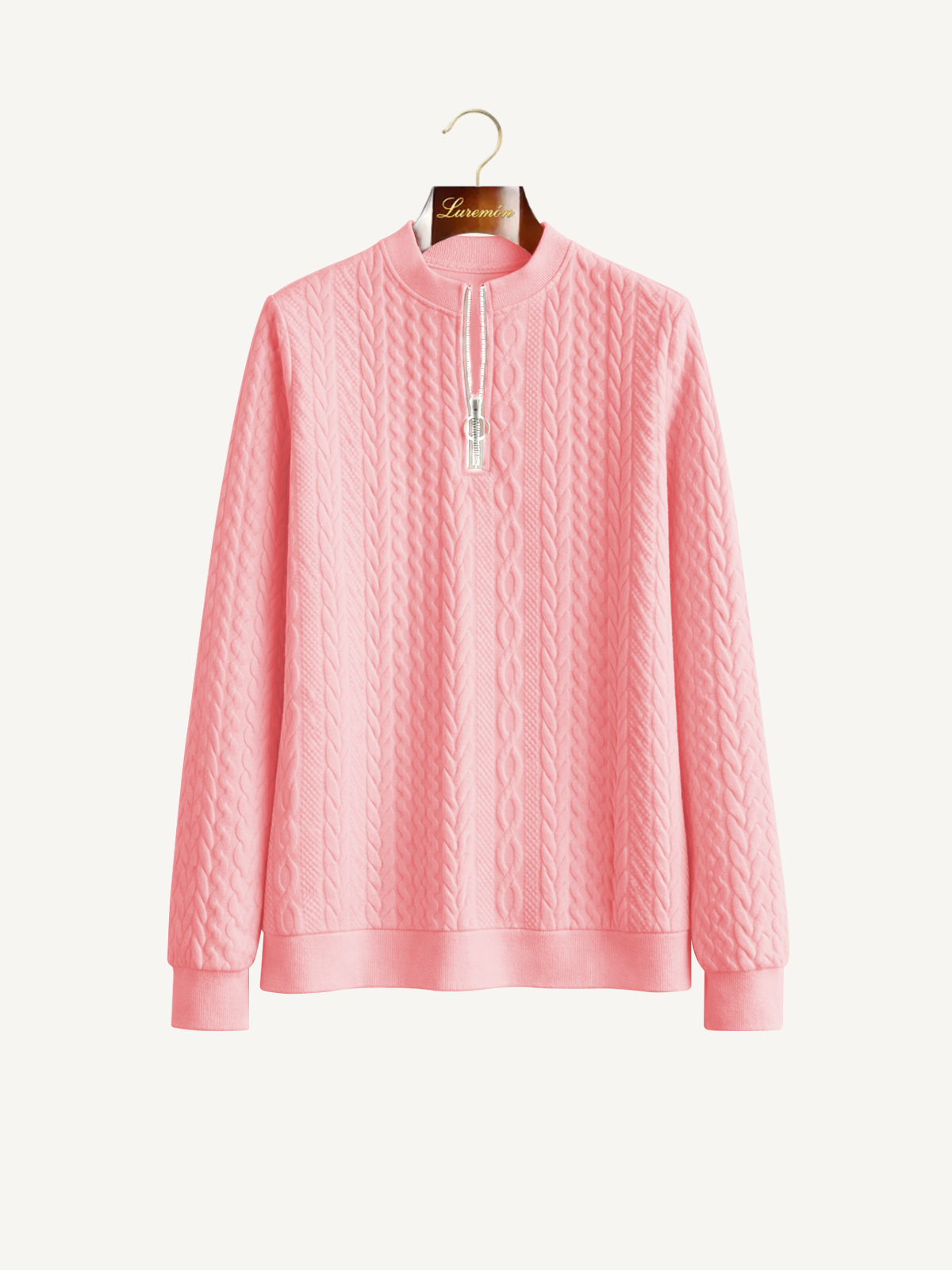 Sweatshirt mit Reißverschluss