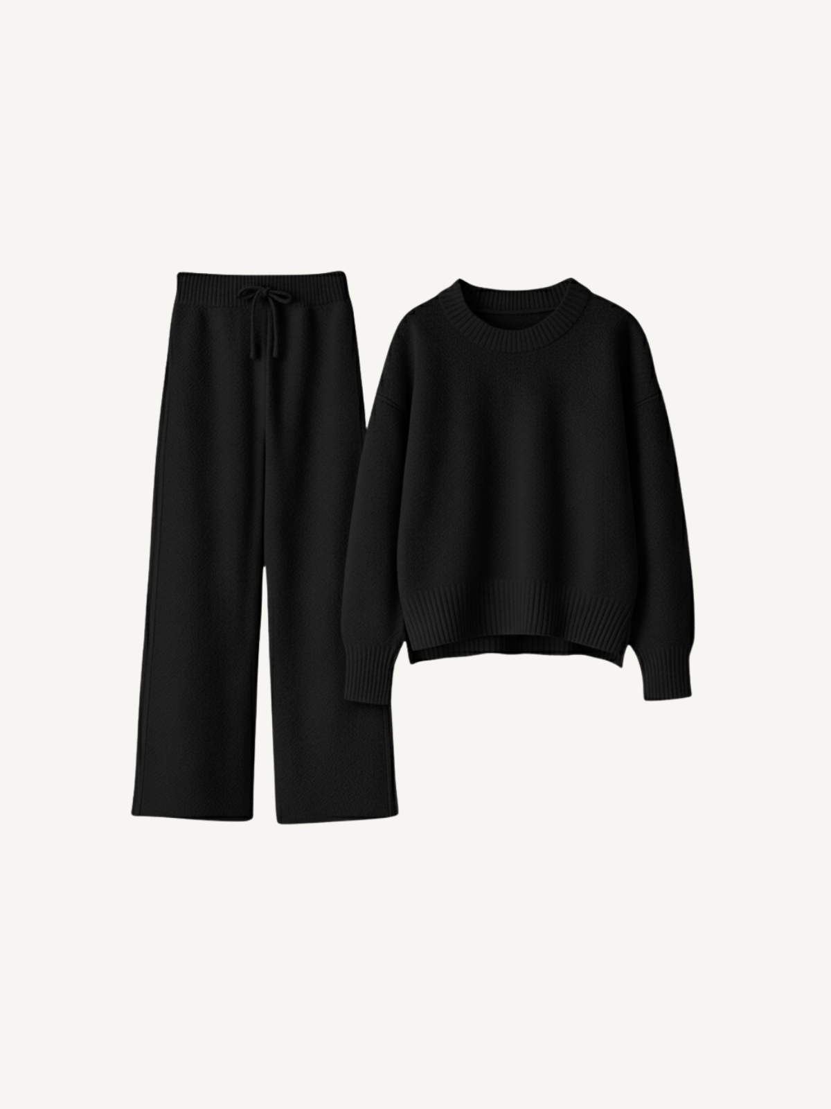 Knitted two-piece set