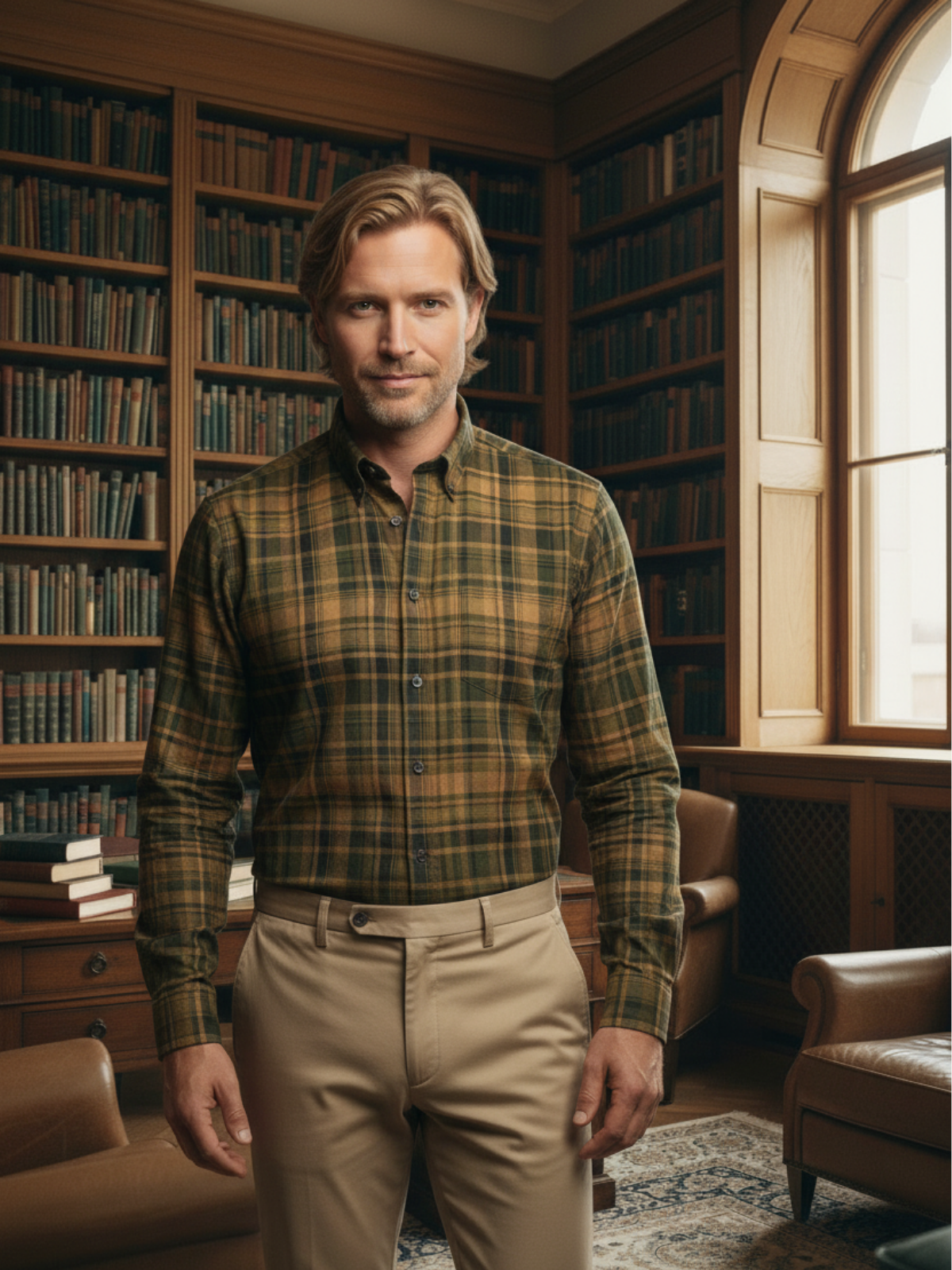 Classic checked shirt