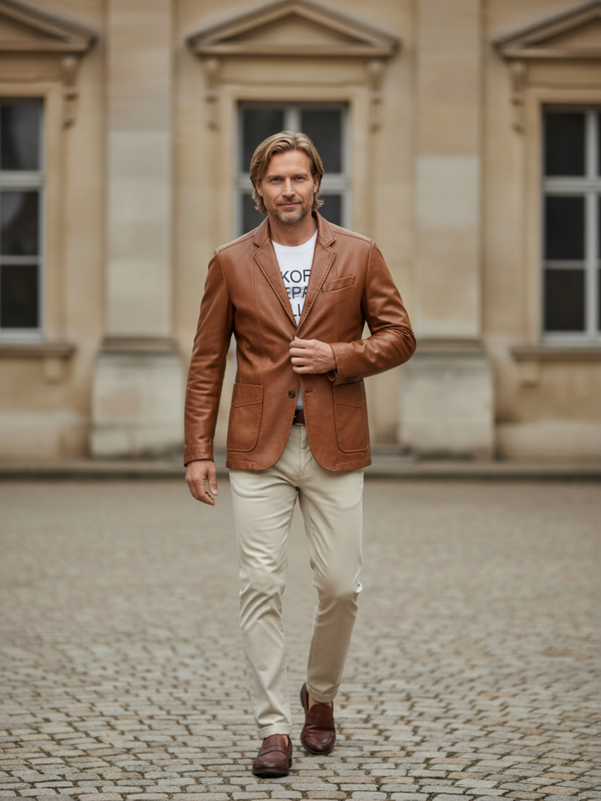 Heritage Lederjacke
