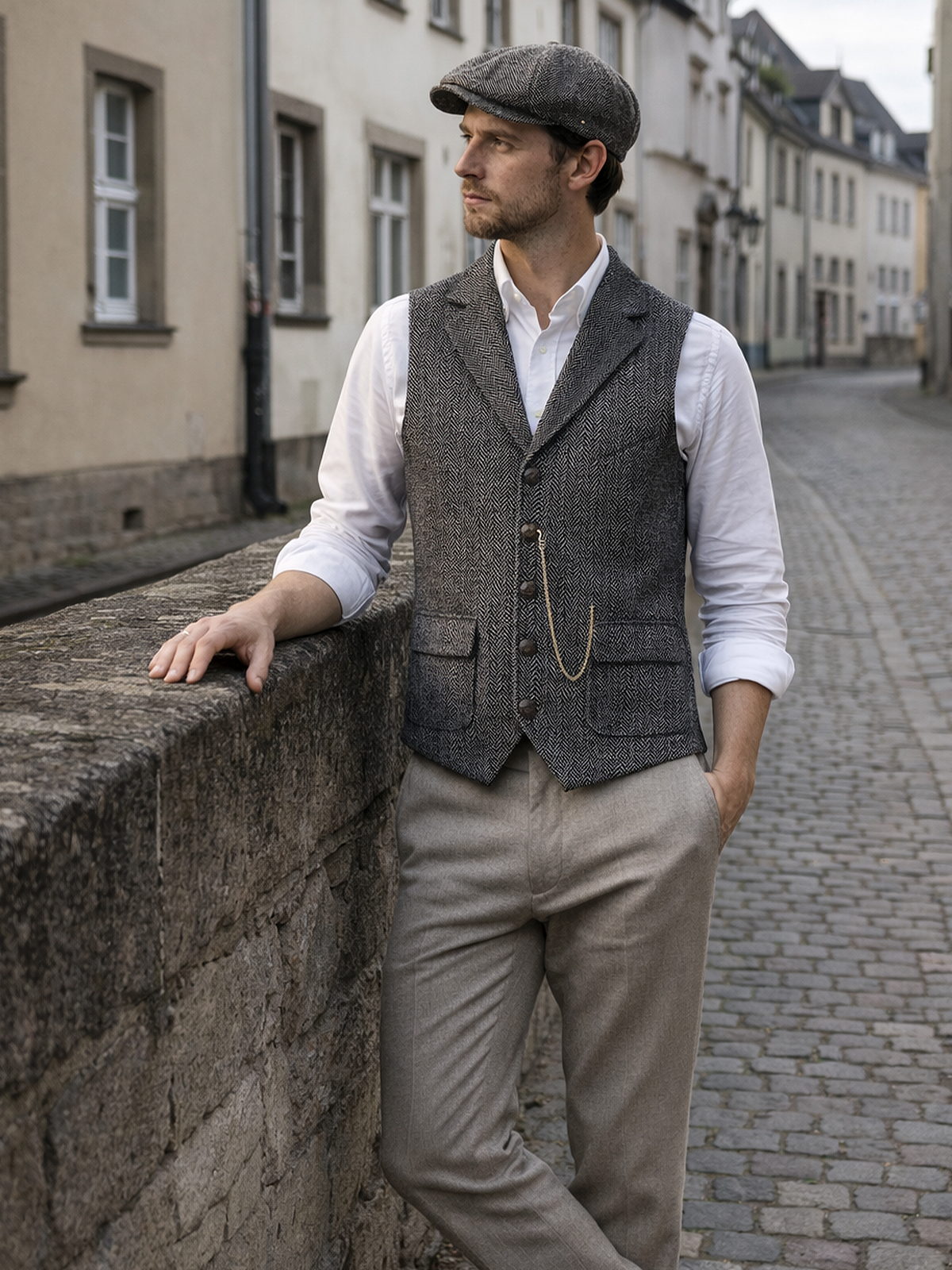 Moderne Weste Anzug Design