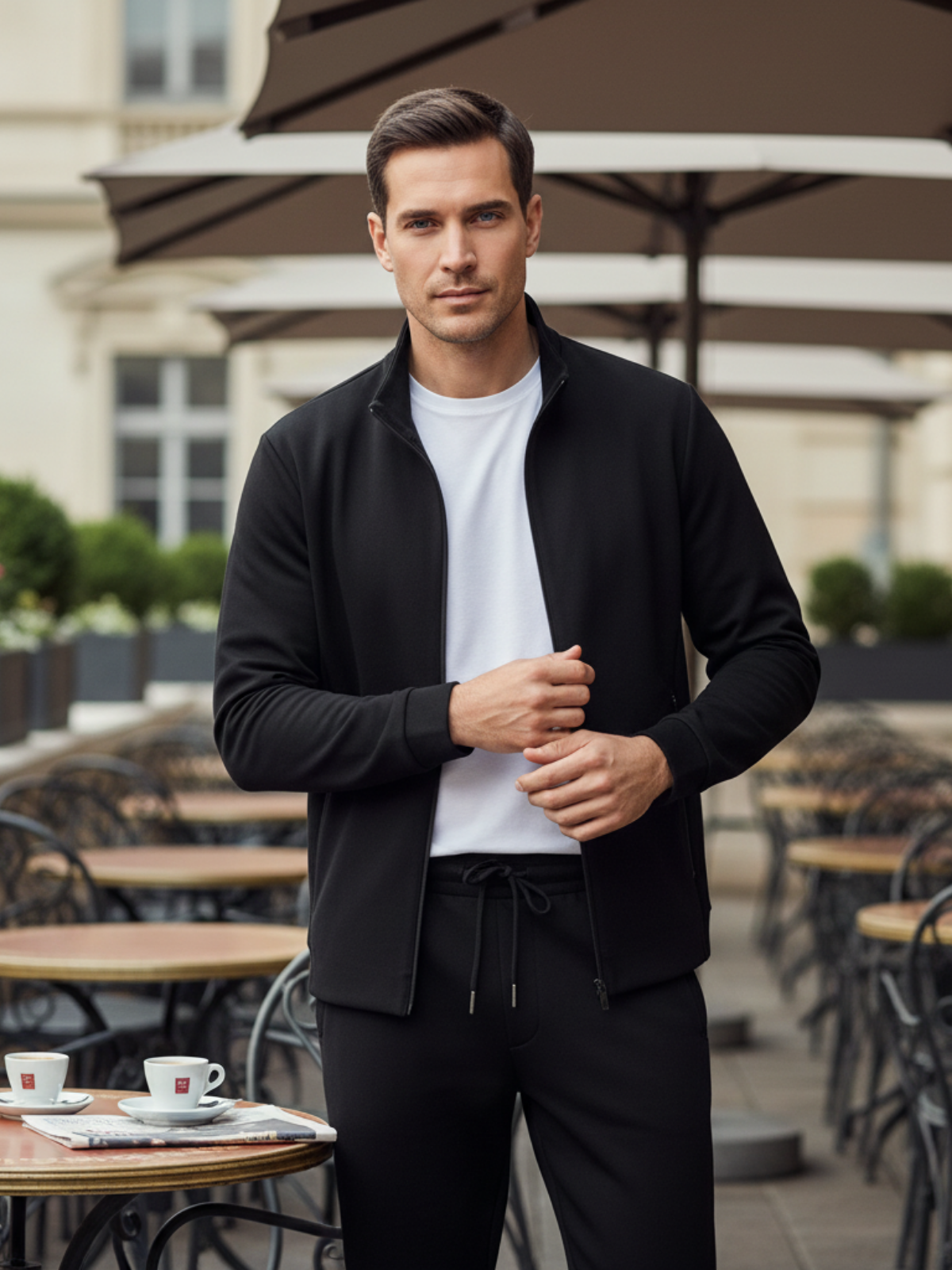 Elegantes Freizeit-Ensemble