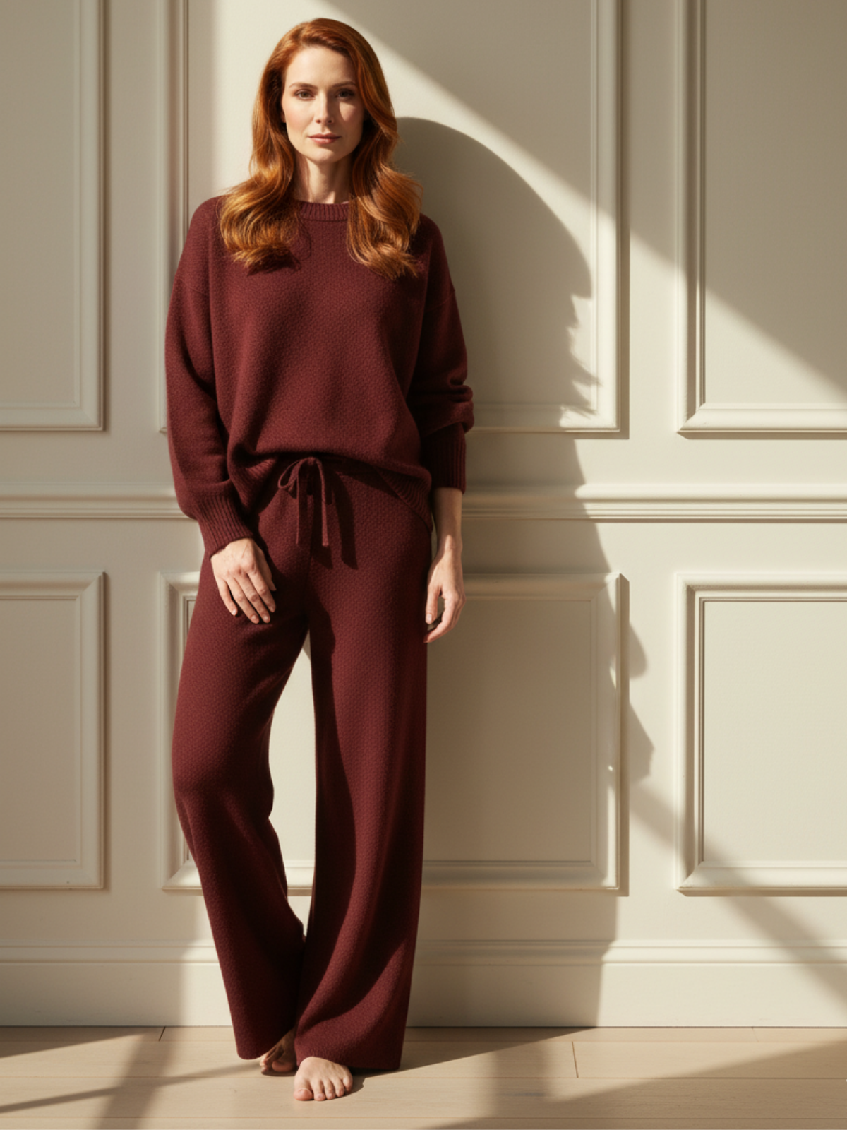 Knitted two-piece set