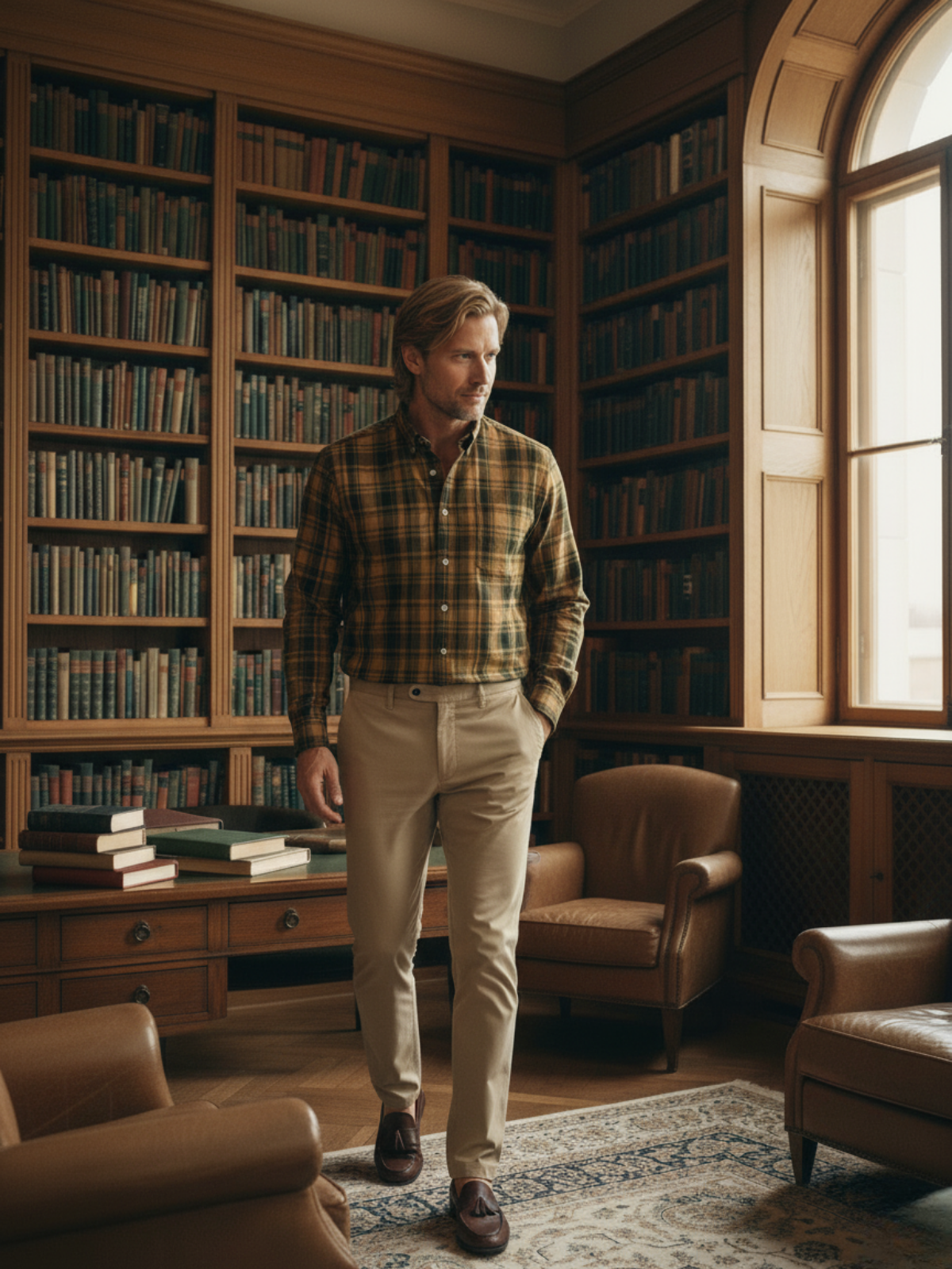 Classic checked shirt