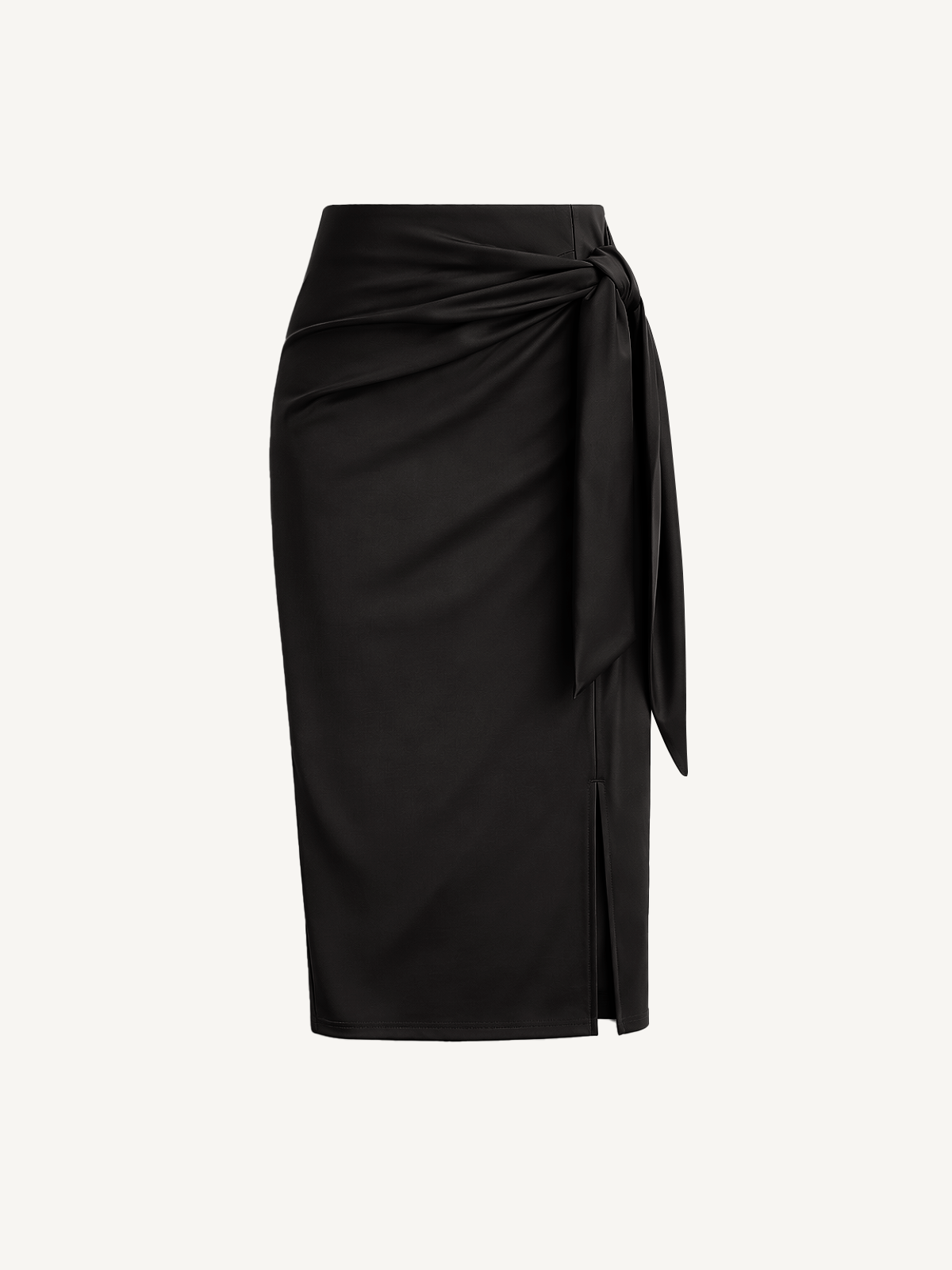 Knielanger High Waist Rock