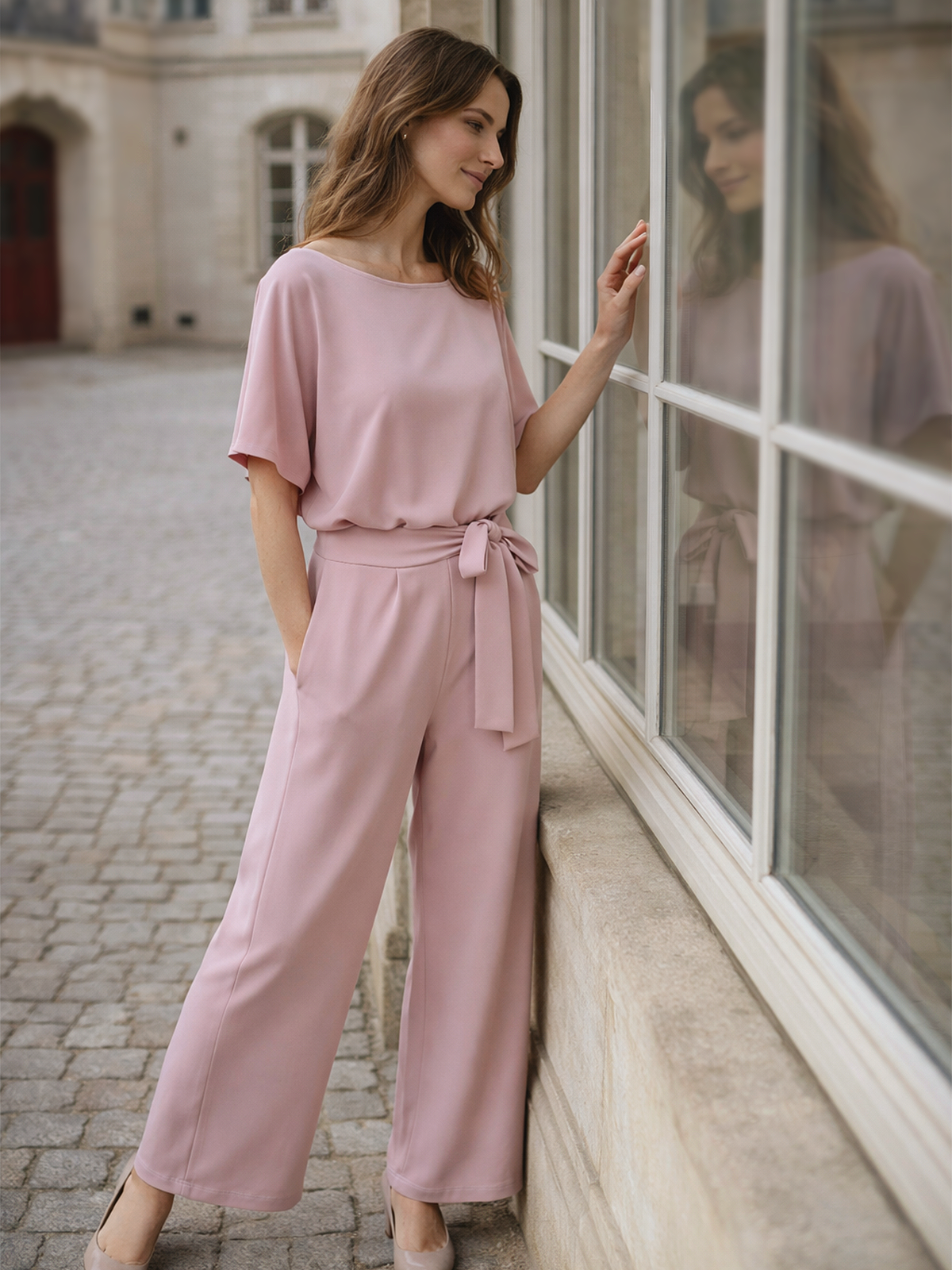 Jumpsuit with Wide Leg