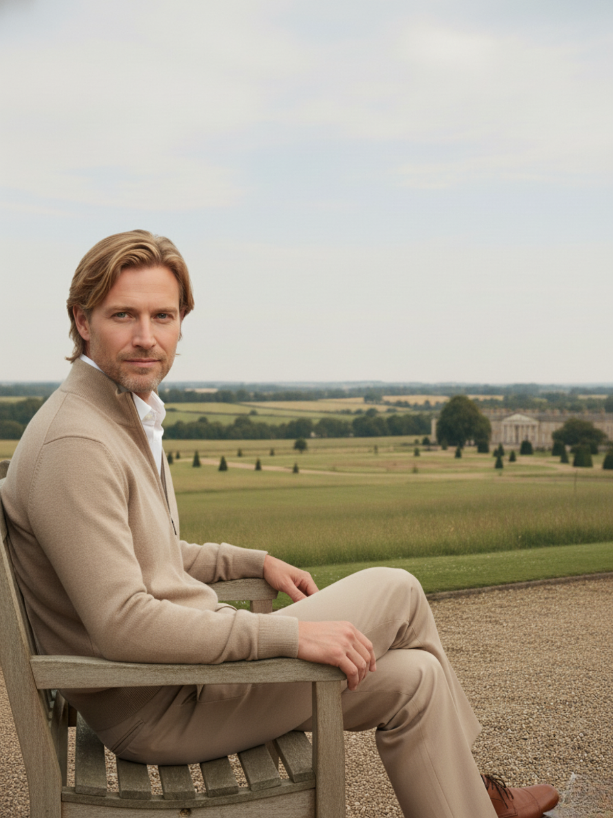 Woll Strickjacke mit Reißverschluss