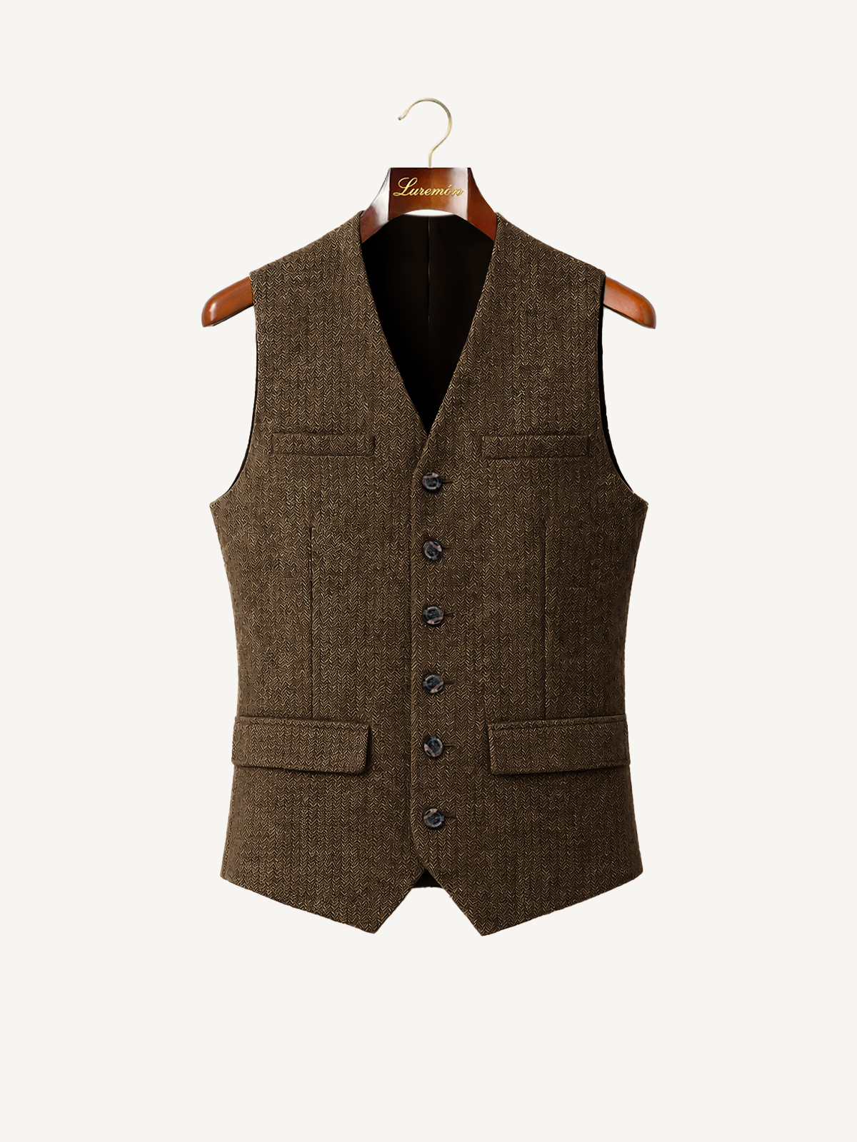 Strukturierte Anzugweste