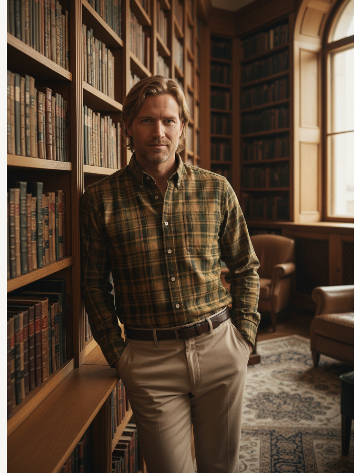 Classic checked shirt