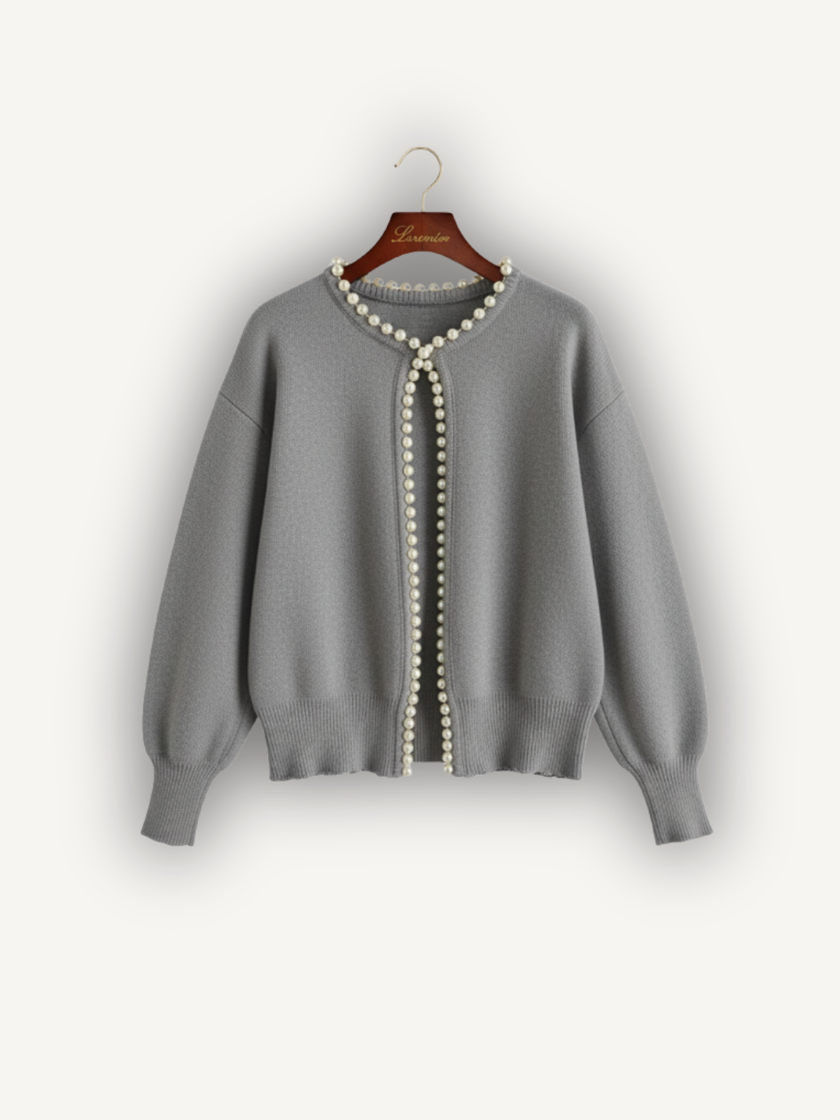 Perlenstrick Cardigan