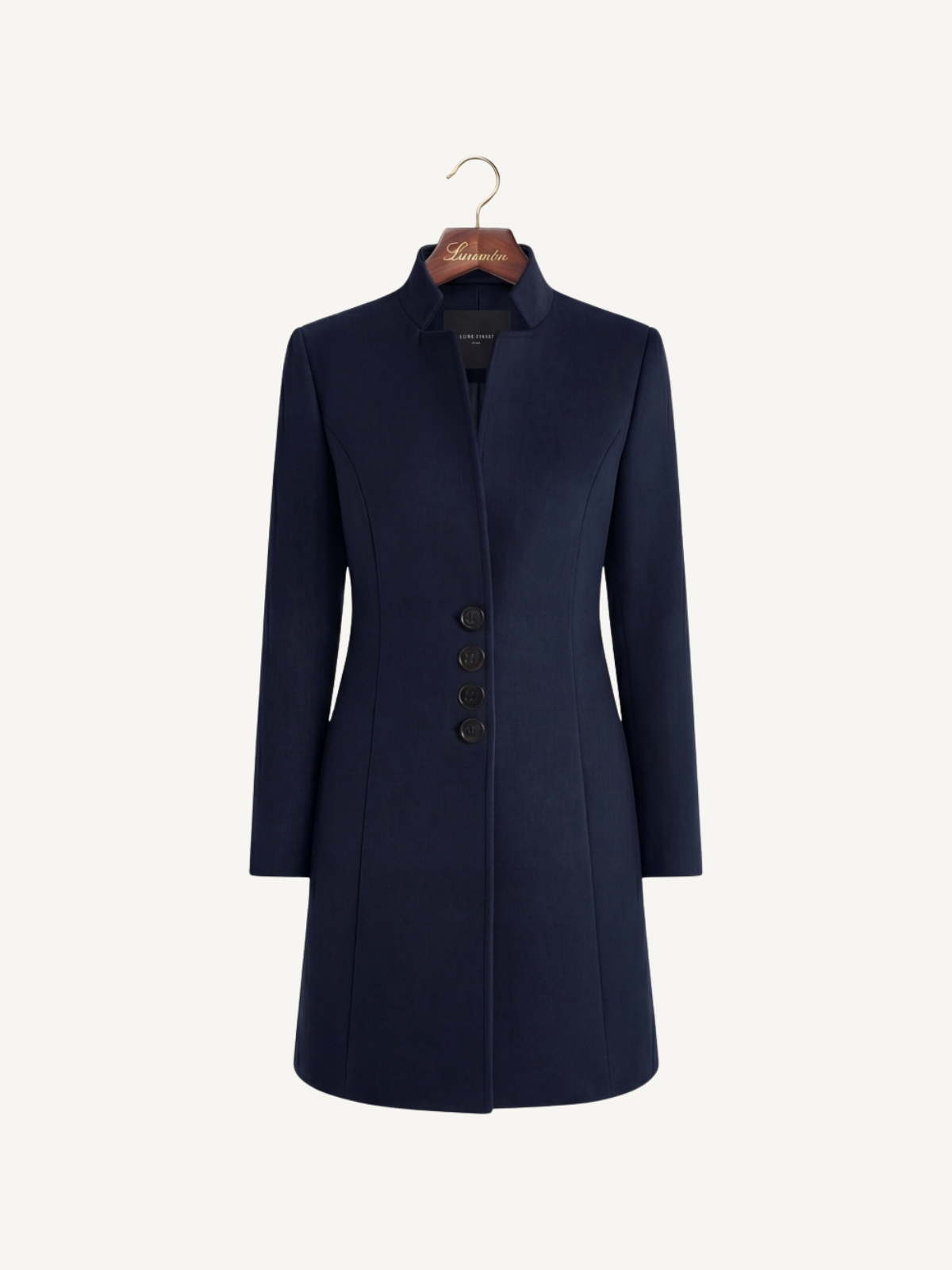Modern and Refined Long Women's Coat