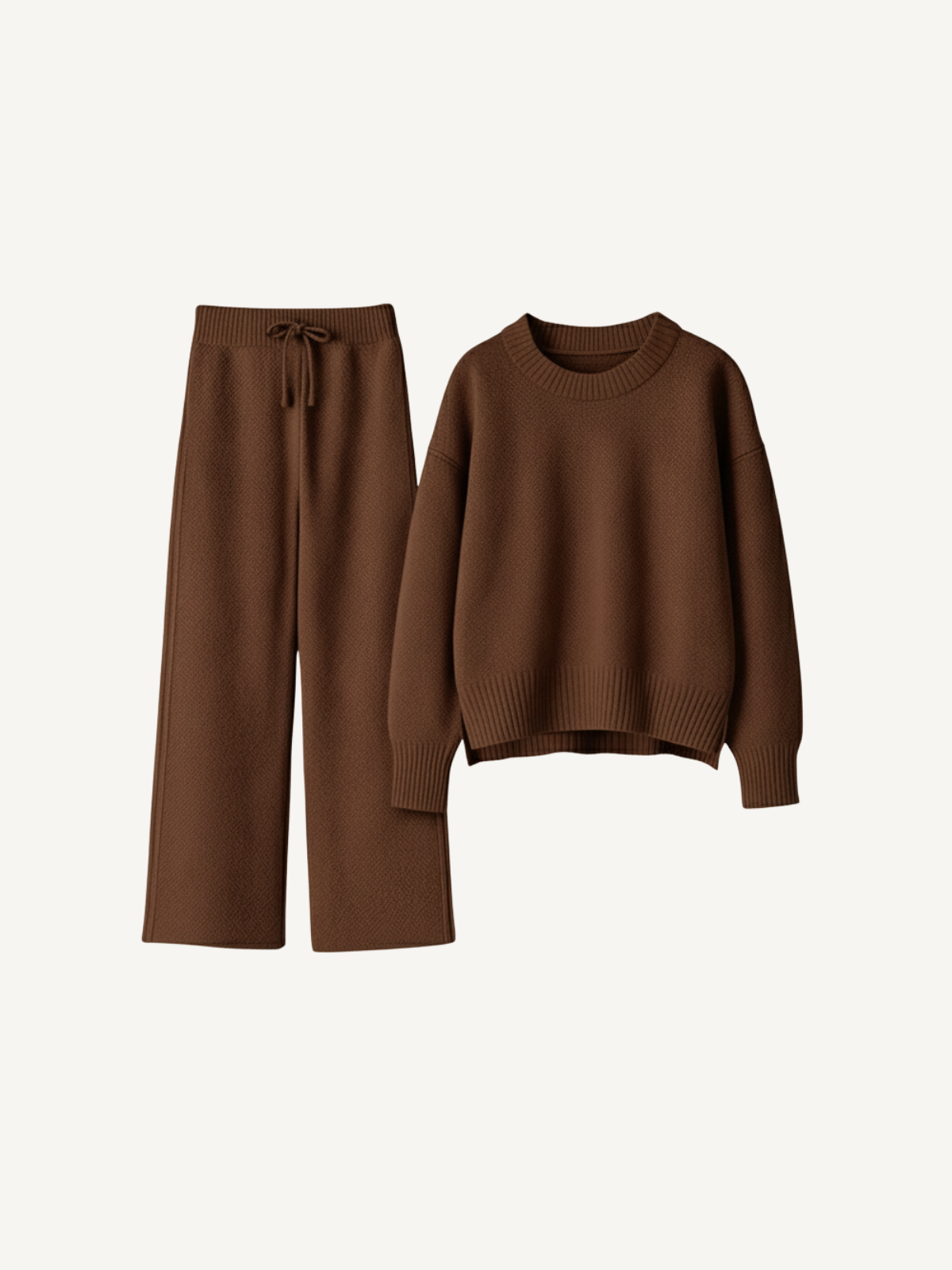 Knitted two-piece set