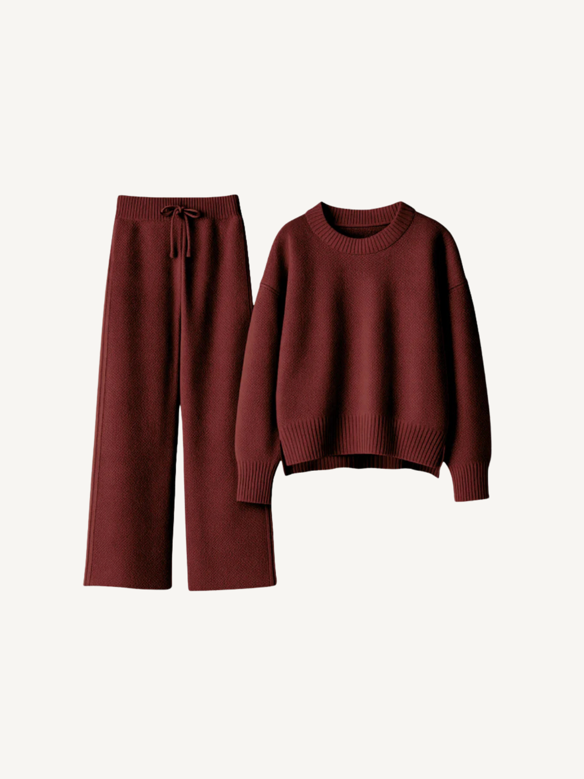 Knitted two-piece set