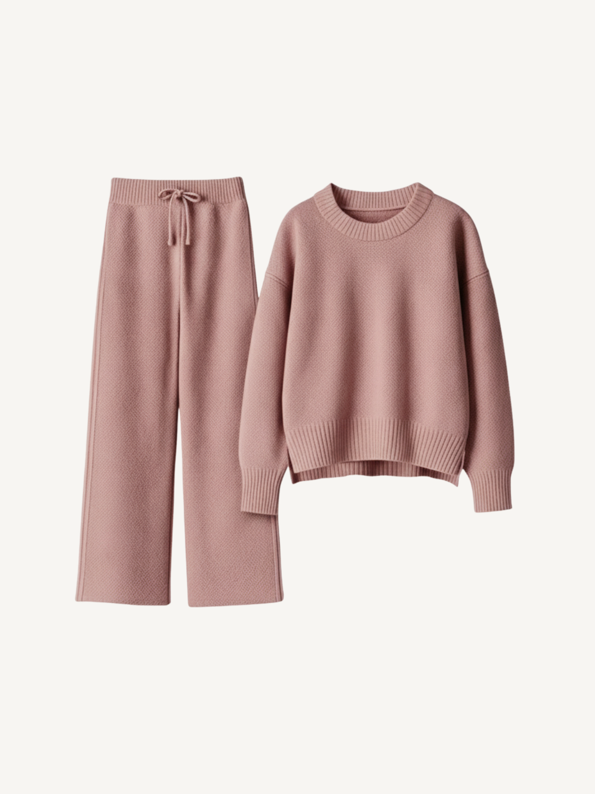 Knitted two-piece set