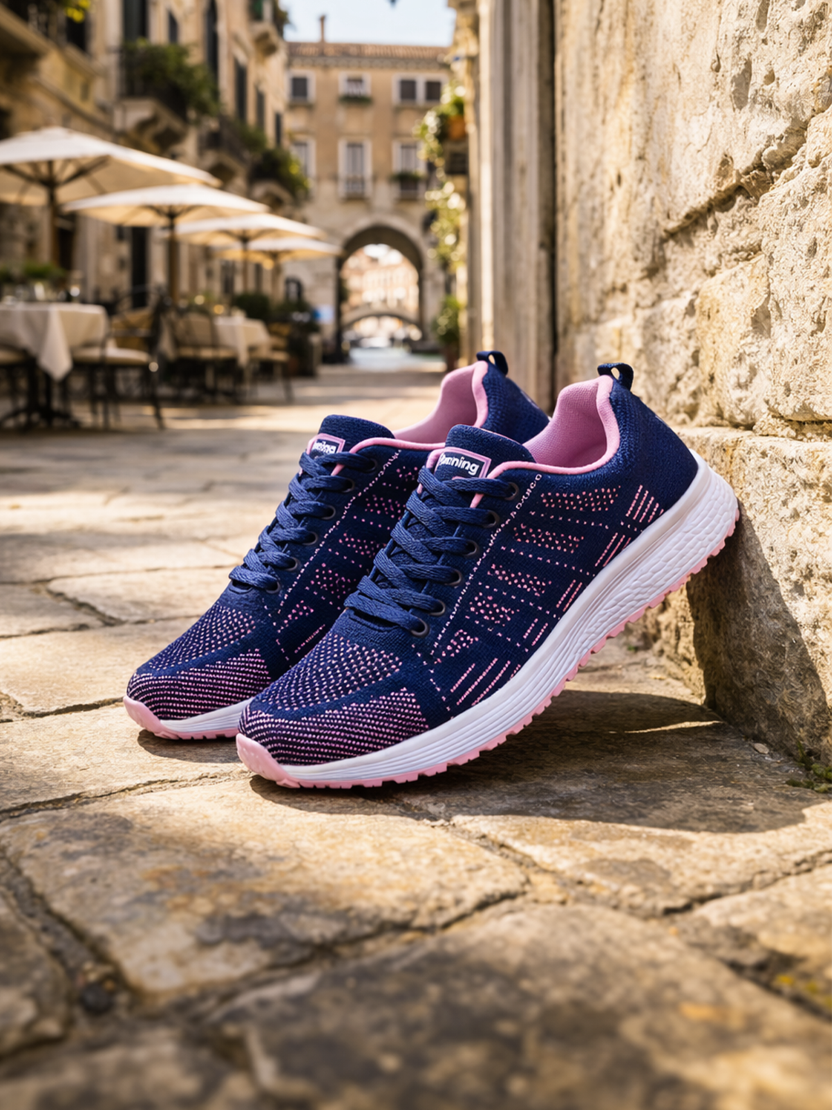 Orthopädische Sneaker mit Dämpfungssohle