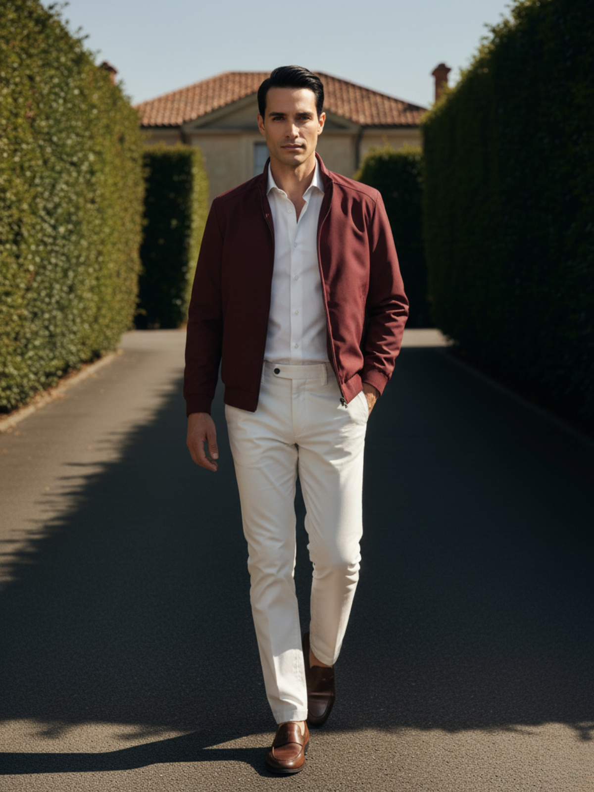 Klassische Maßjacke