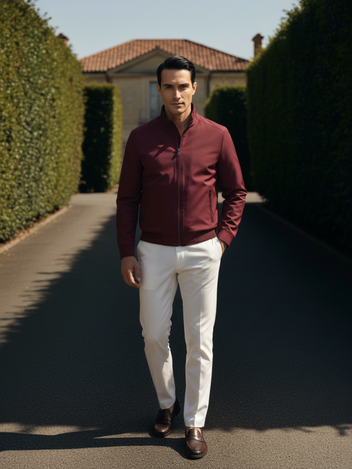 Klassische Maßjacke