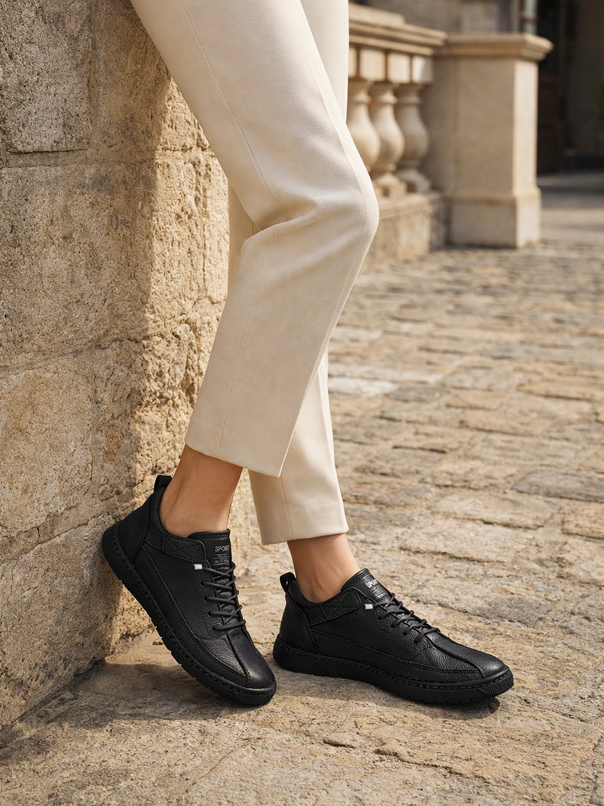 Komfortschuhe flexible Laufsohle