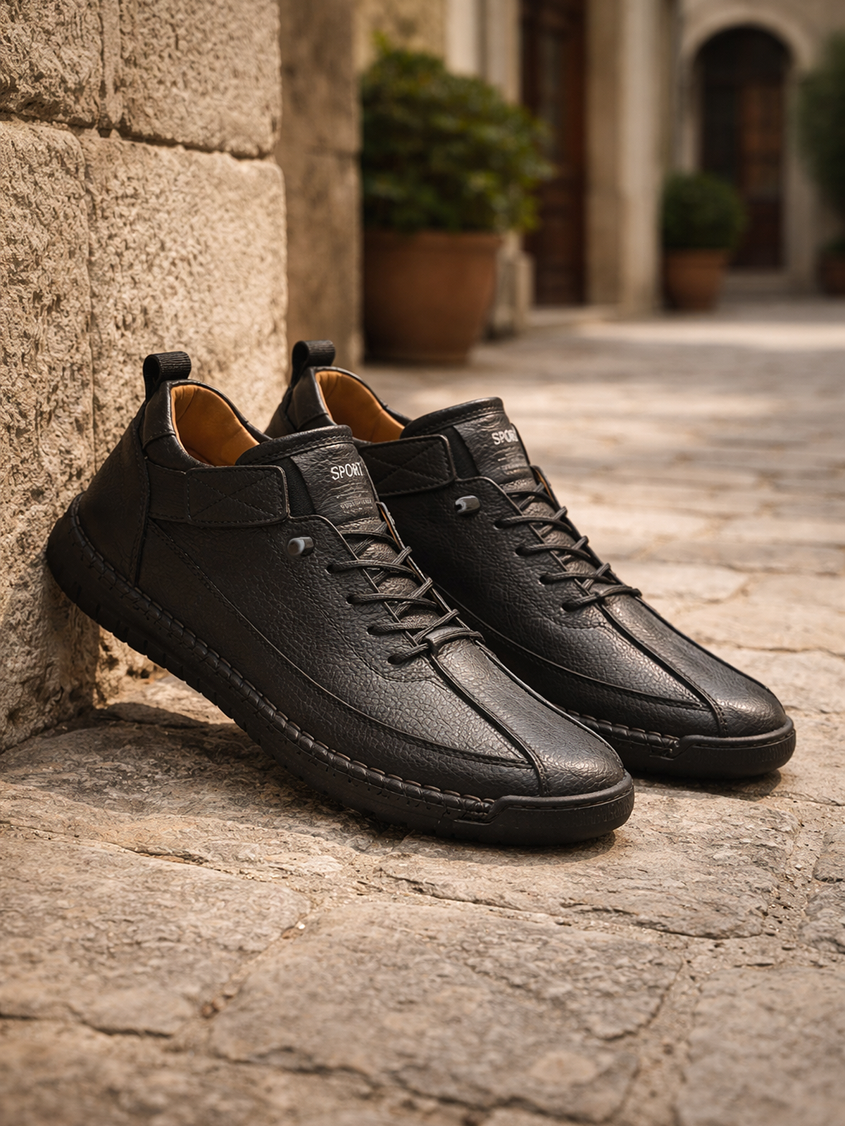 Komfortschuhe flexible Laufsohle