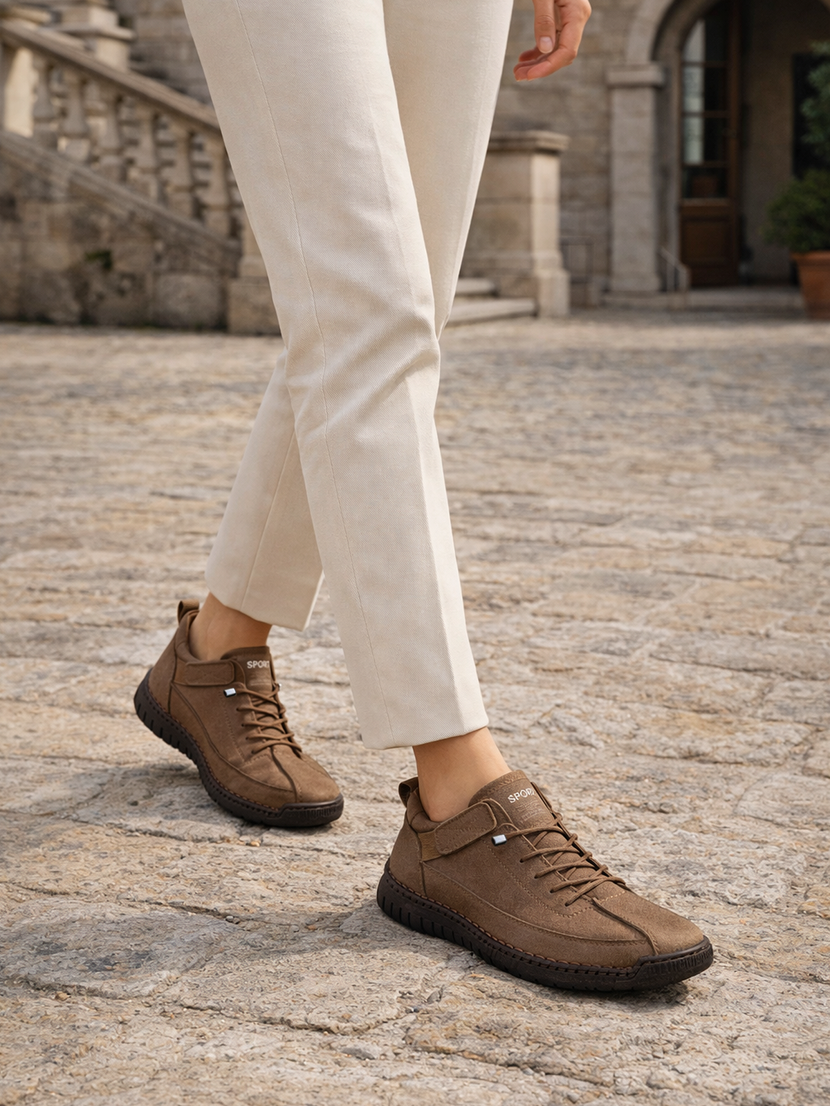 Komfortschuhe flexible Laufsohle