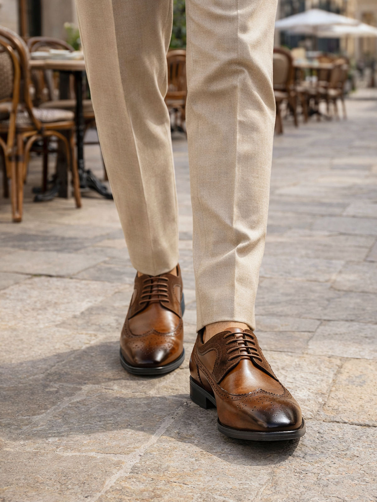 Oxford Wingtip Brogue Schuhe