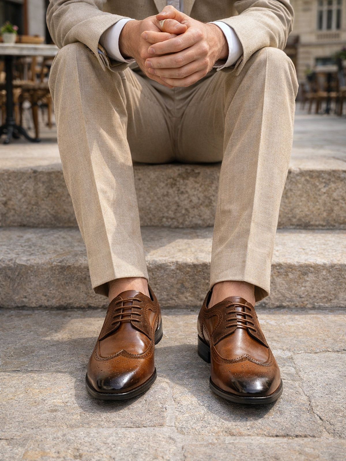 Oxford Wingtip Brogue Schuhe