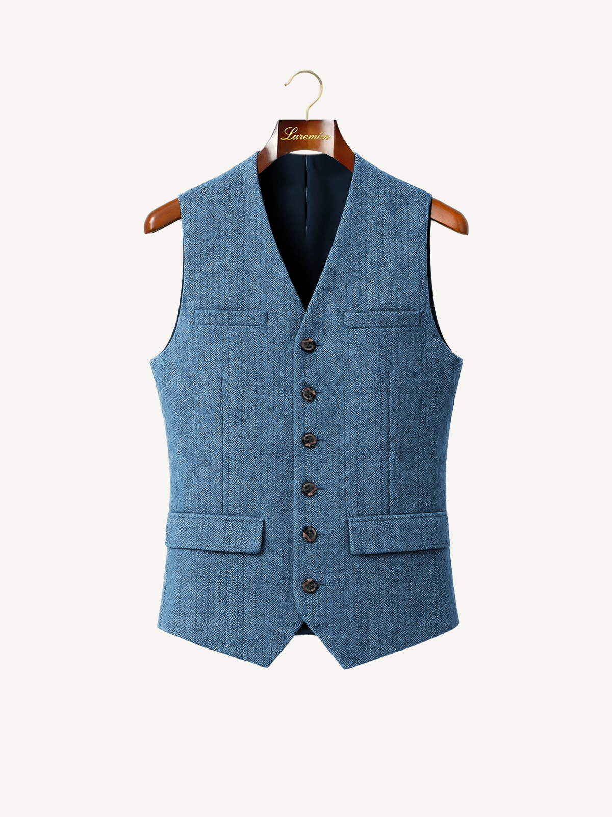 Strukturierte Anzugweste