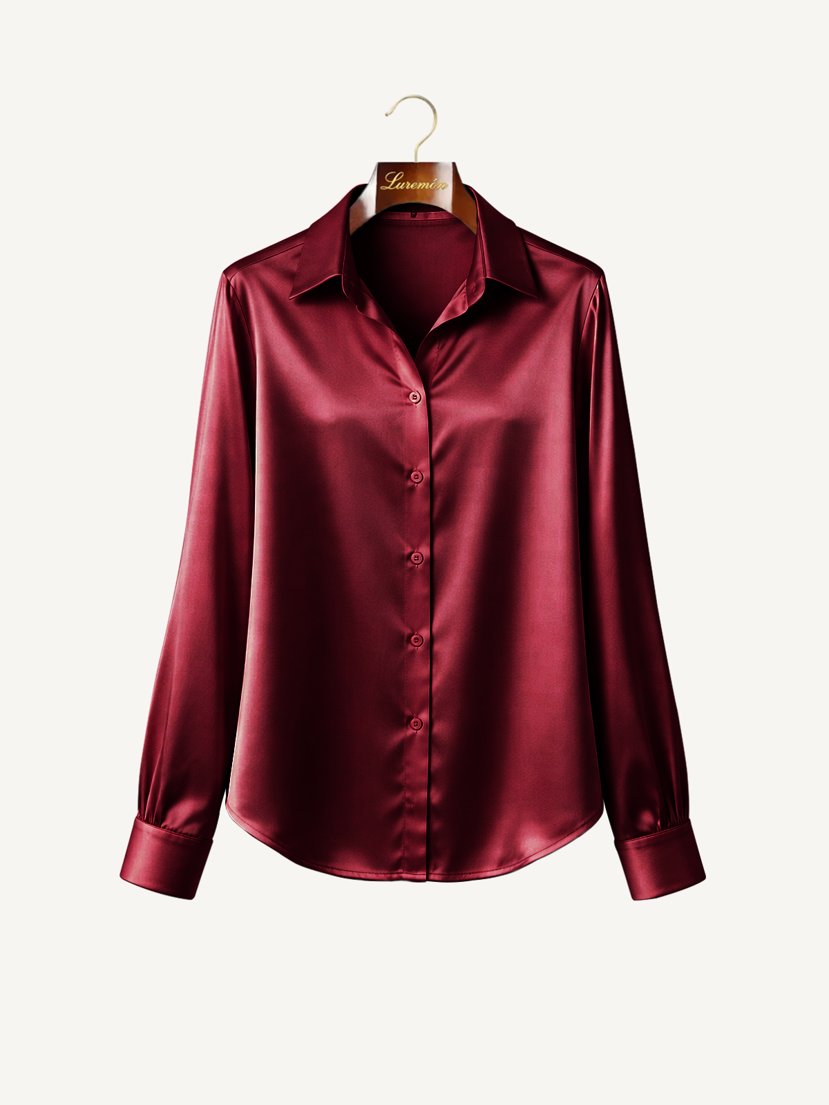 Satin Bluse im zeitlosen Chic Look